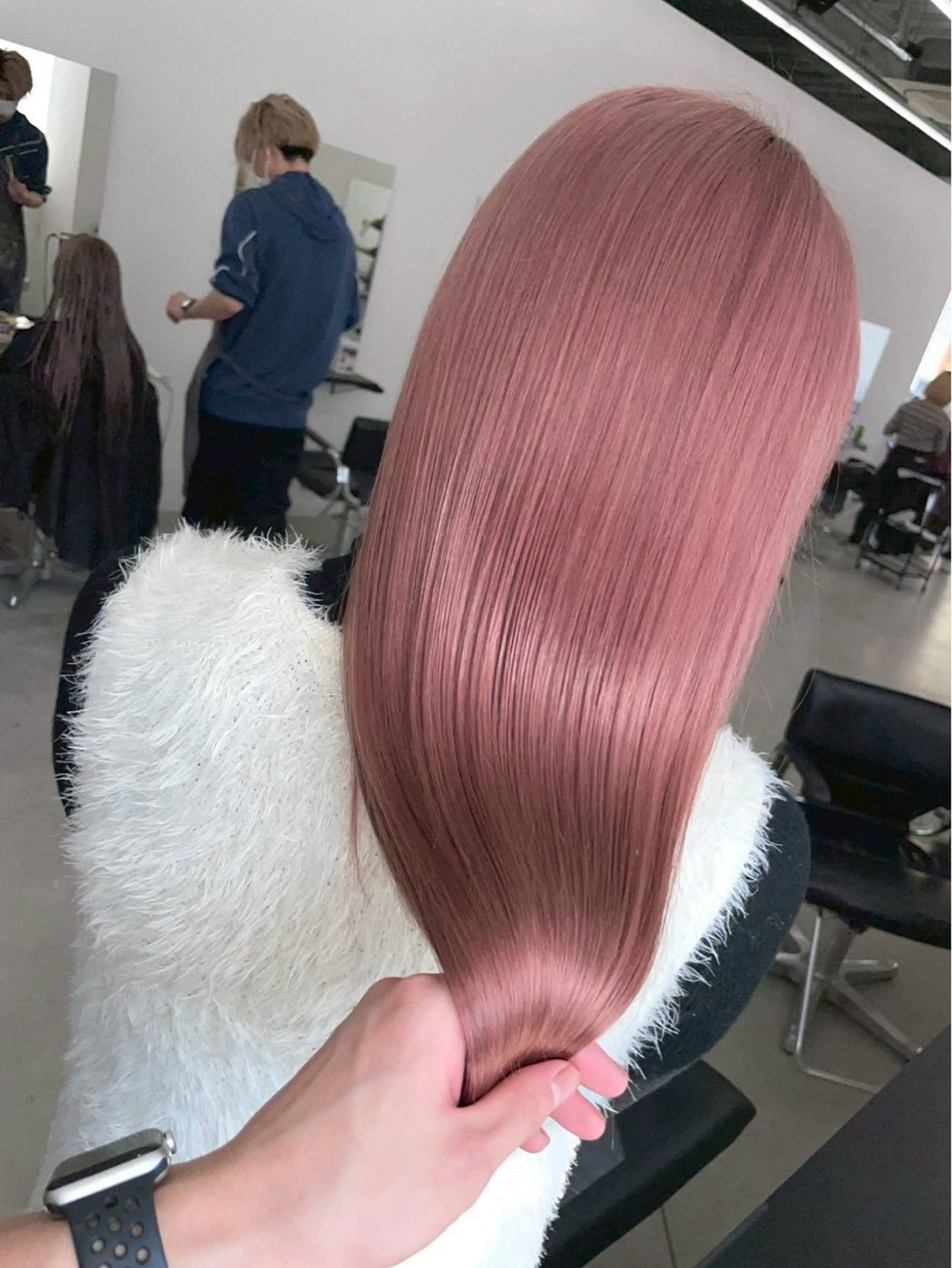 ロング カラー ヘアカラー LINOET by ENGOL NAGOYA所属・伊藤 七奈のヘアスタイル