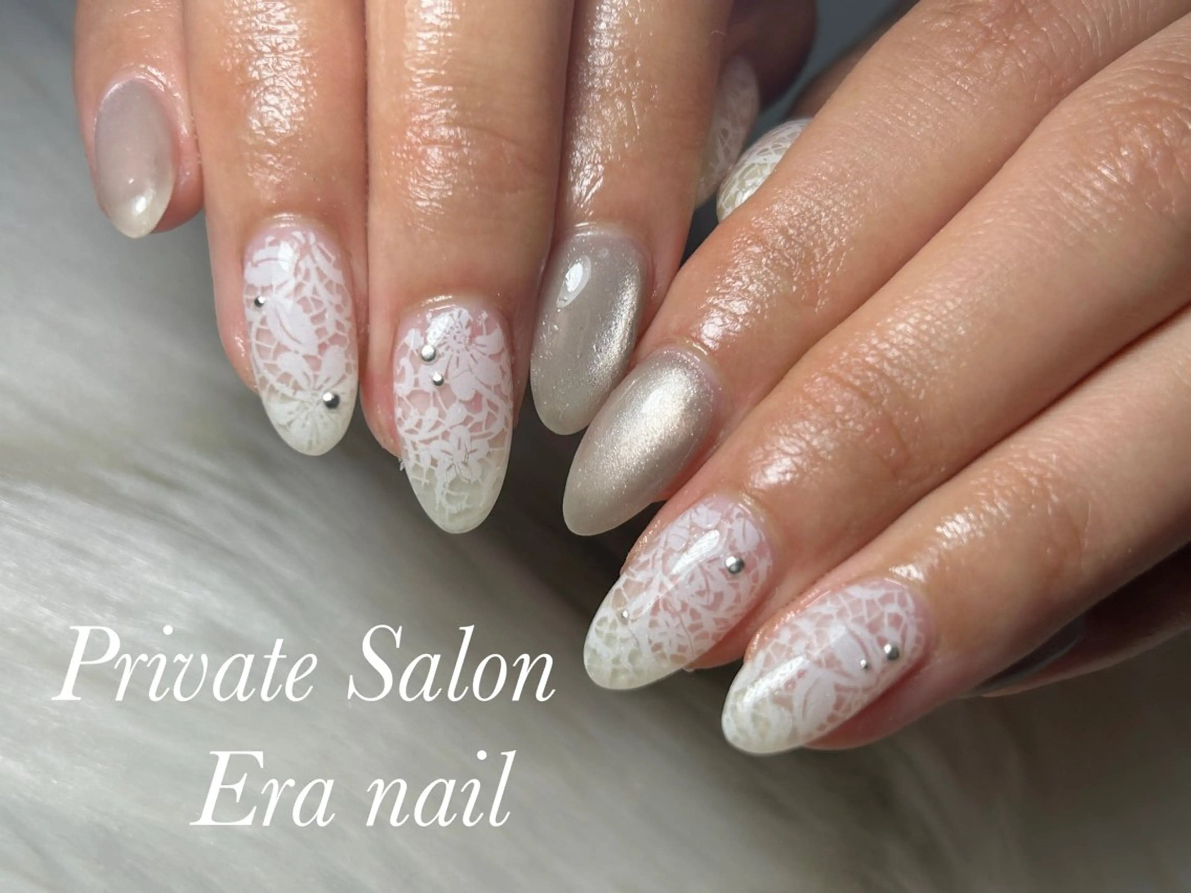 ネイル レース ハンドネイル Era nailのネイルデザイン