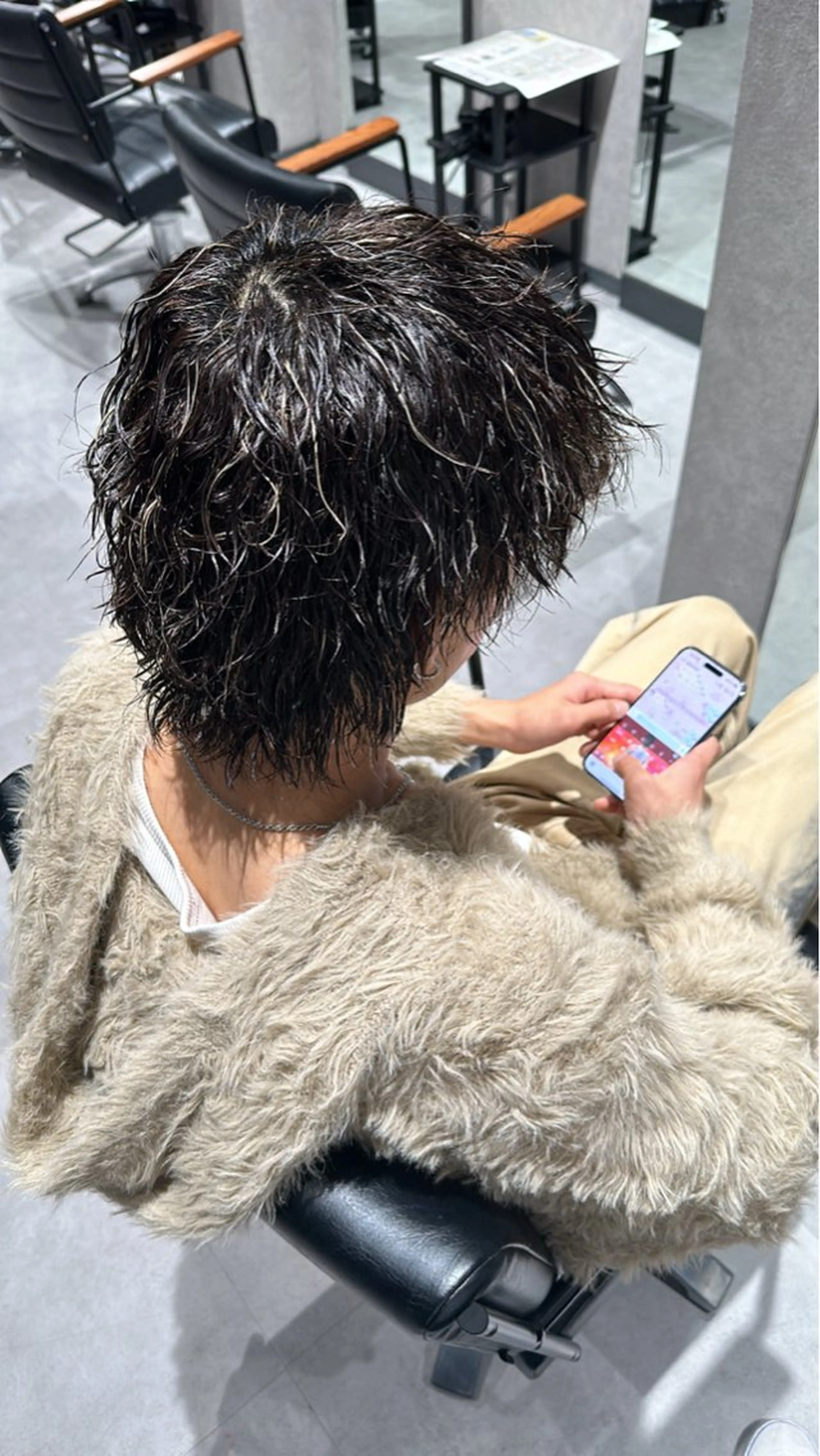 ショート パーマ ヘアアレンジ メンズ メンズヘア静岡 ✂︎Ryuheiのヘアスタイル