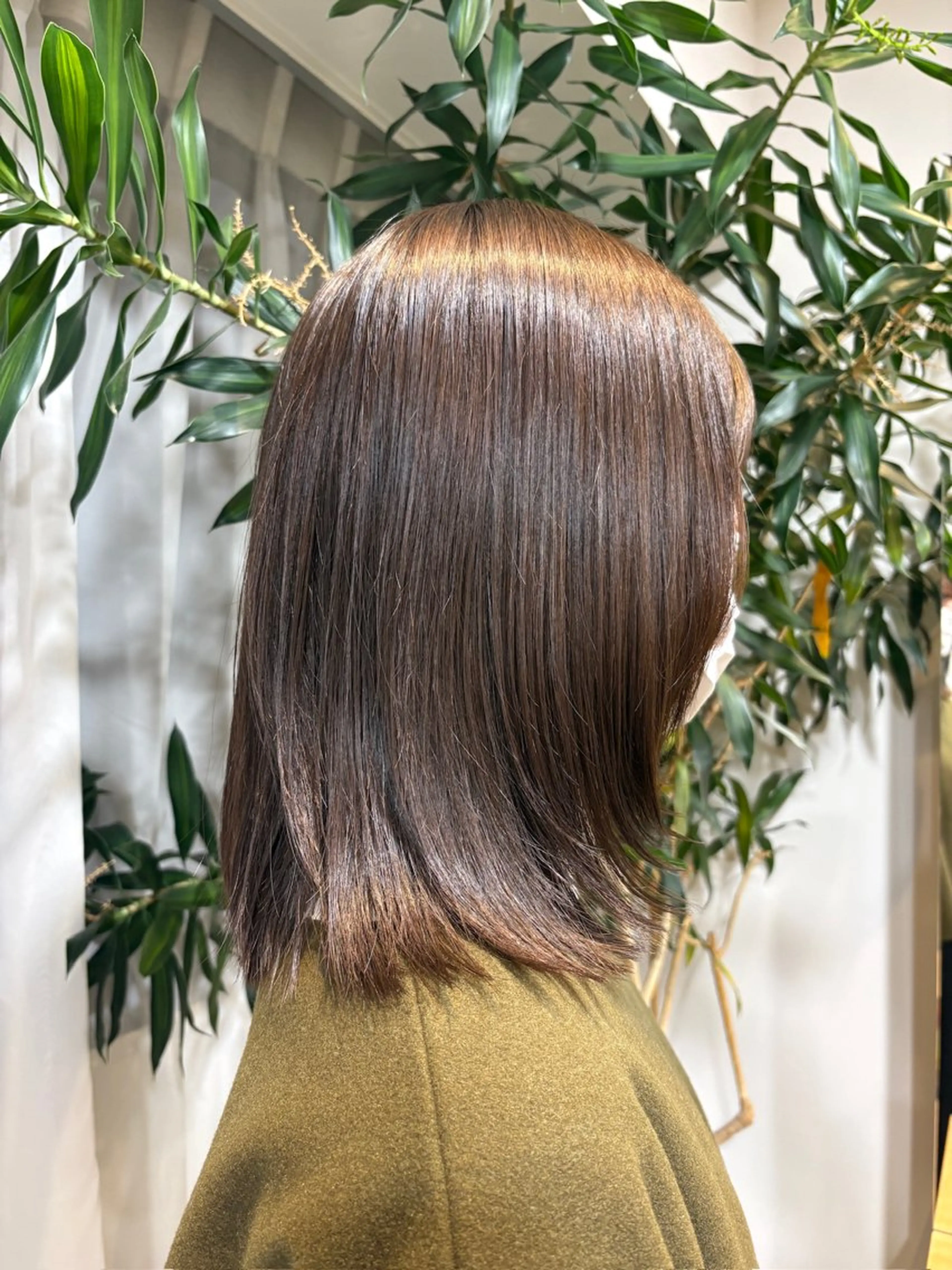 ミディアム カラー ヘアカラー 西片 麻那のマツエク・マツパデザイン