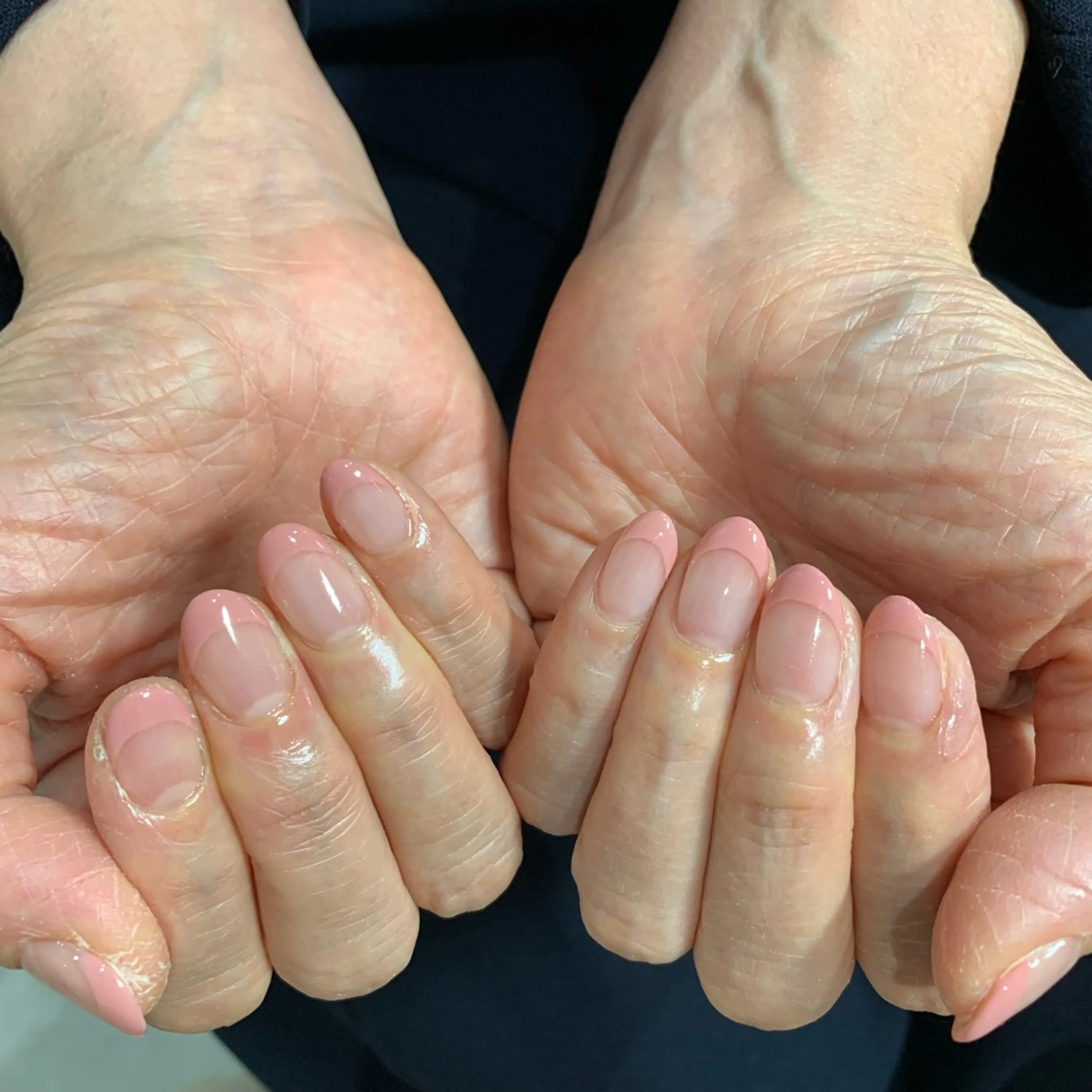 (ハンド オフ無)フレンチ(ベースカラーはクリア)の写真