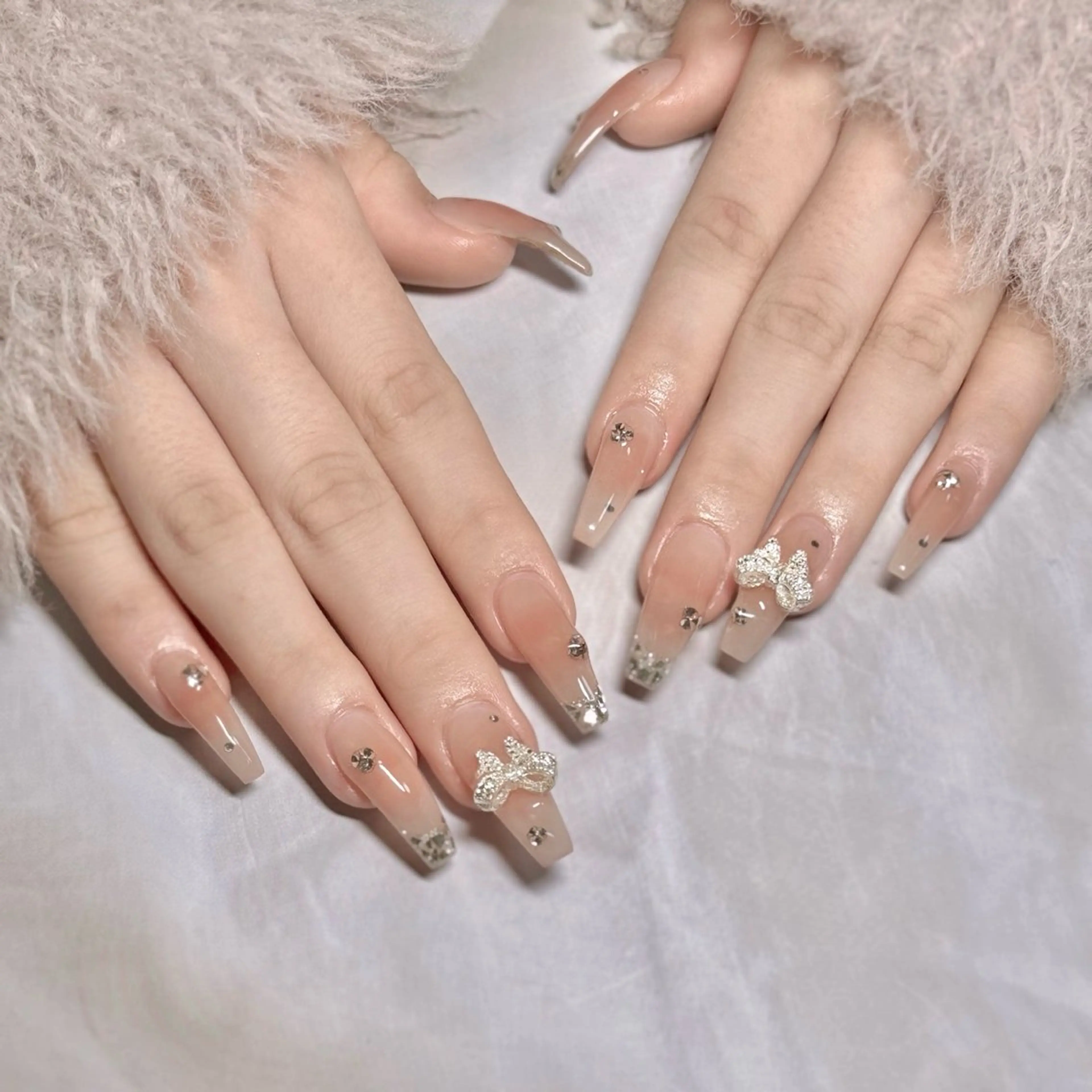 【取れにくい!!スカルプ♪】長さ出し10本 ＋デザイン何でもOK!! 無制限の写真