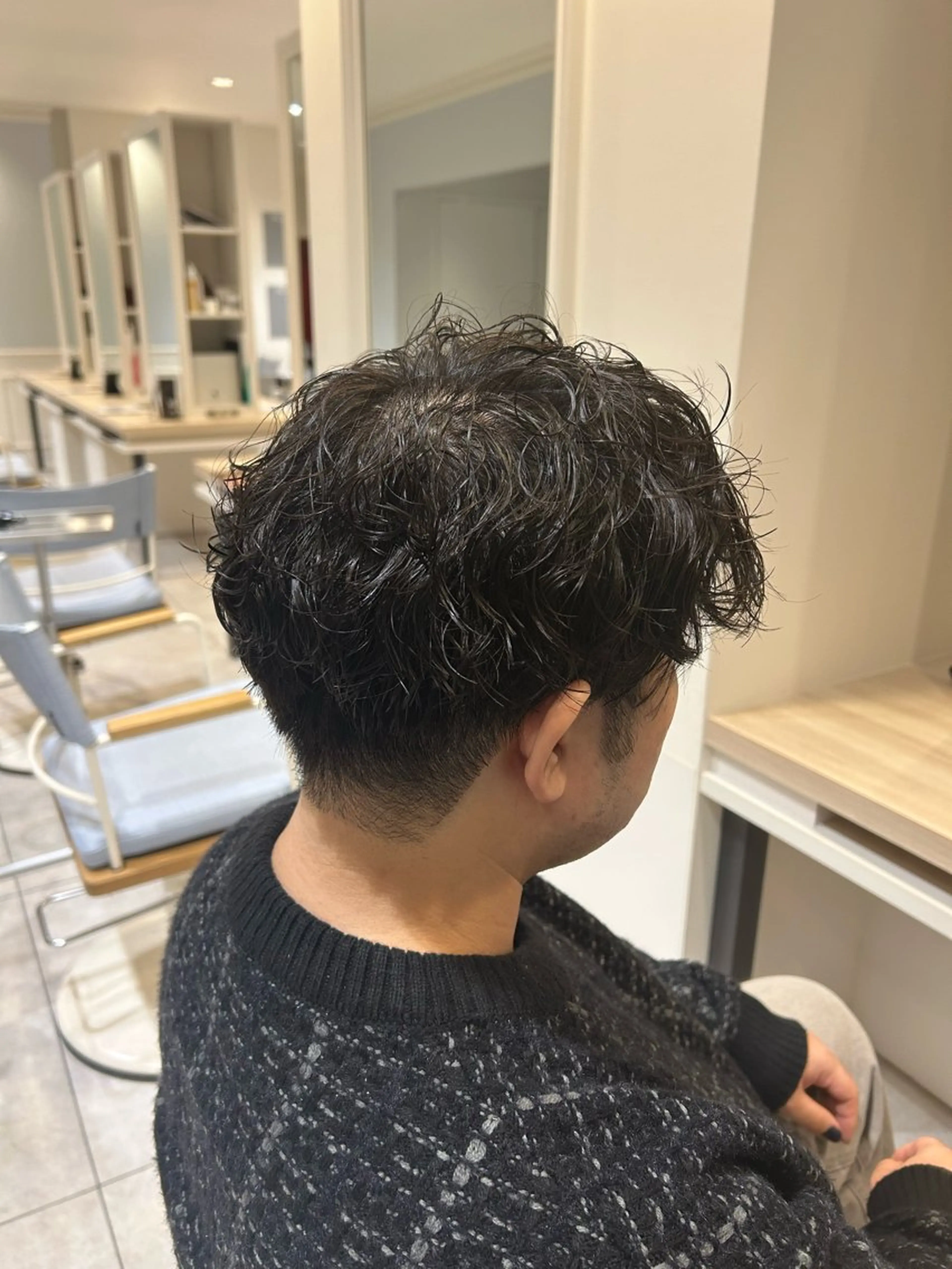 パーマ メンズ 《.Xian》ミサキ /艶髪/メンズパーマのヘアスタイル