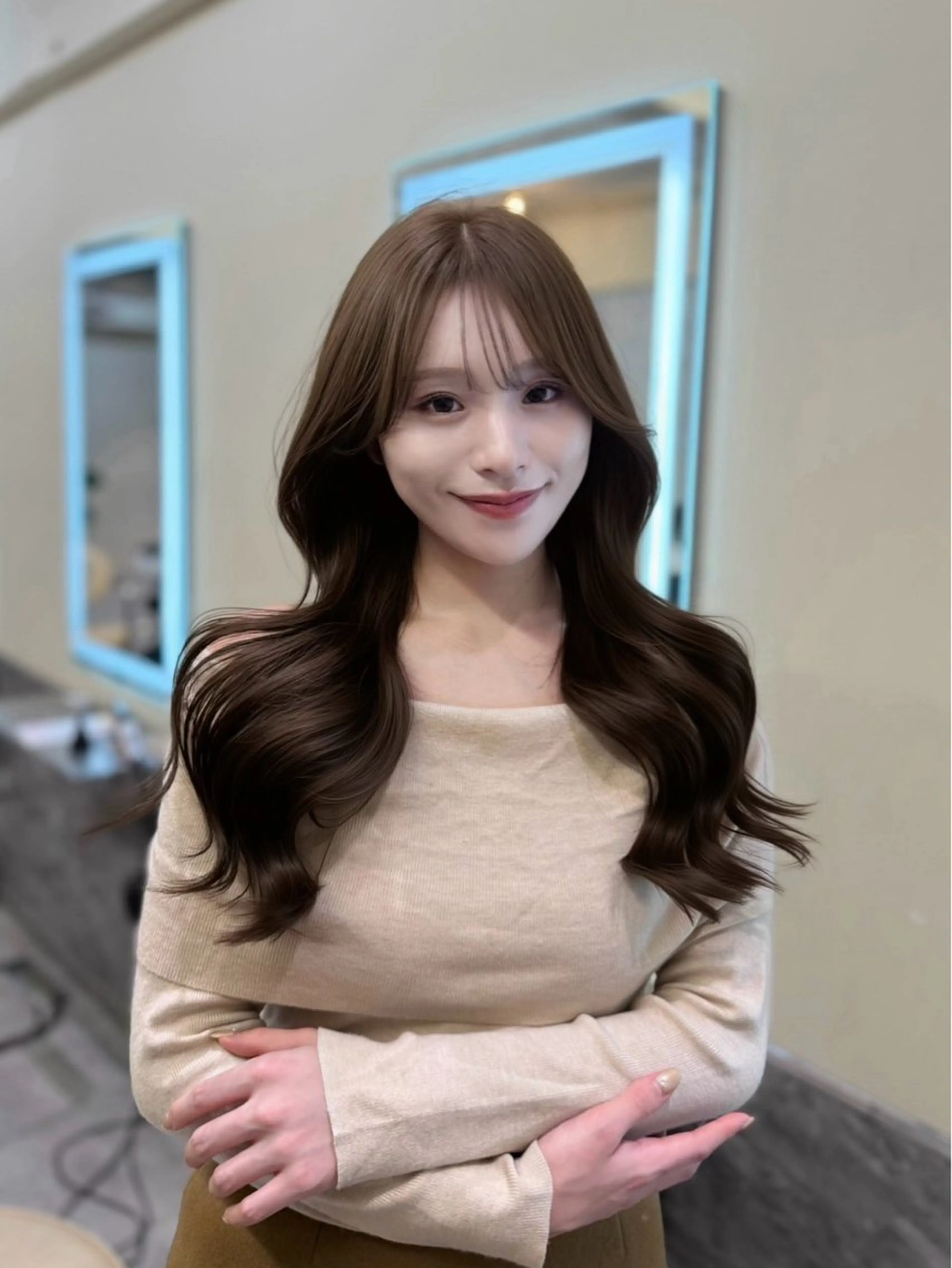 ロング シオン /カットモデル募集中のヘアスタイル