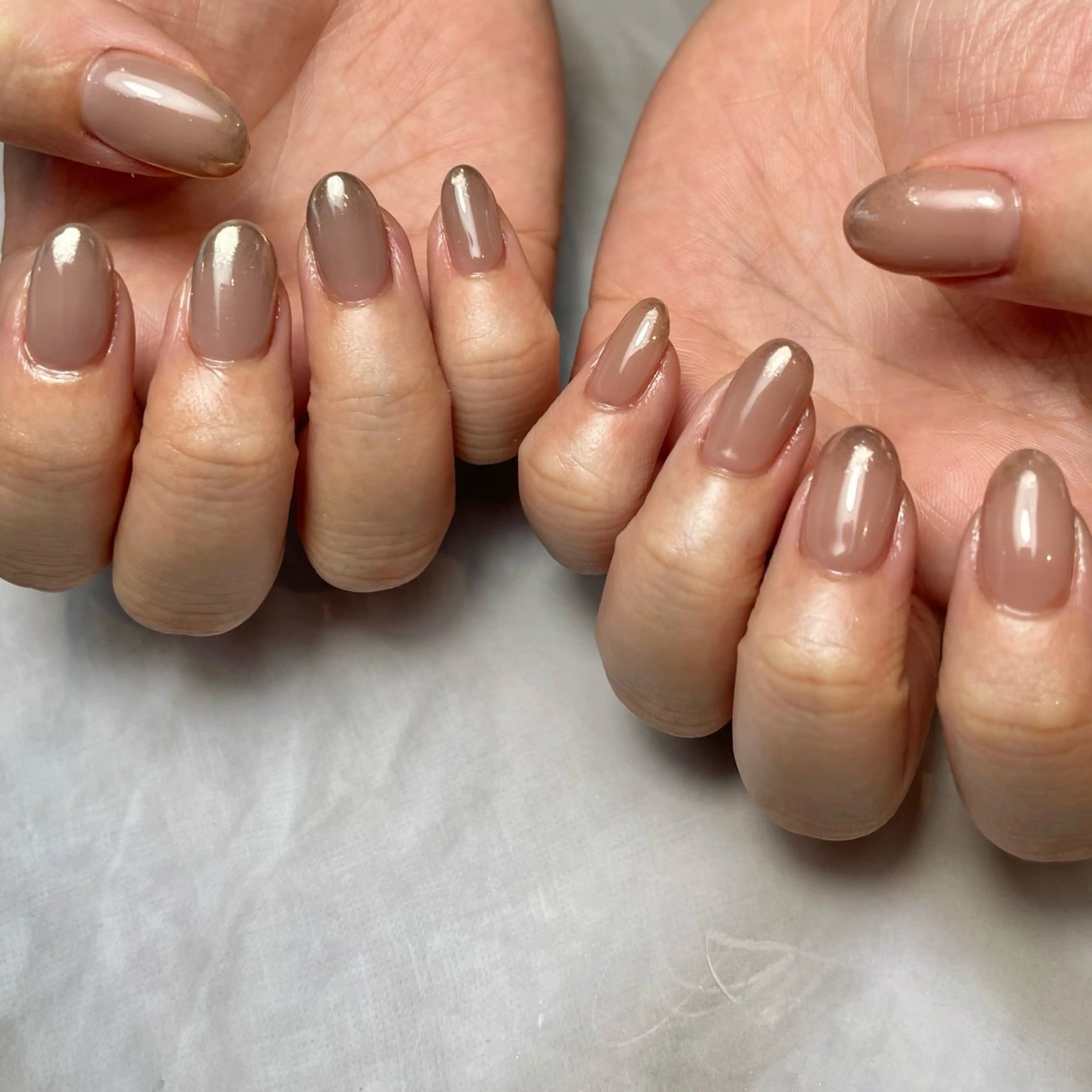 ネイル ミラーネイル ハンドネイル Reflection marikoのネイルデザイン