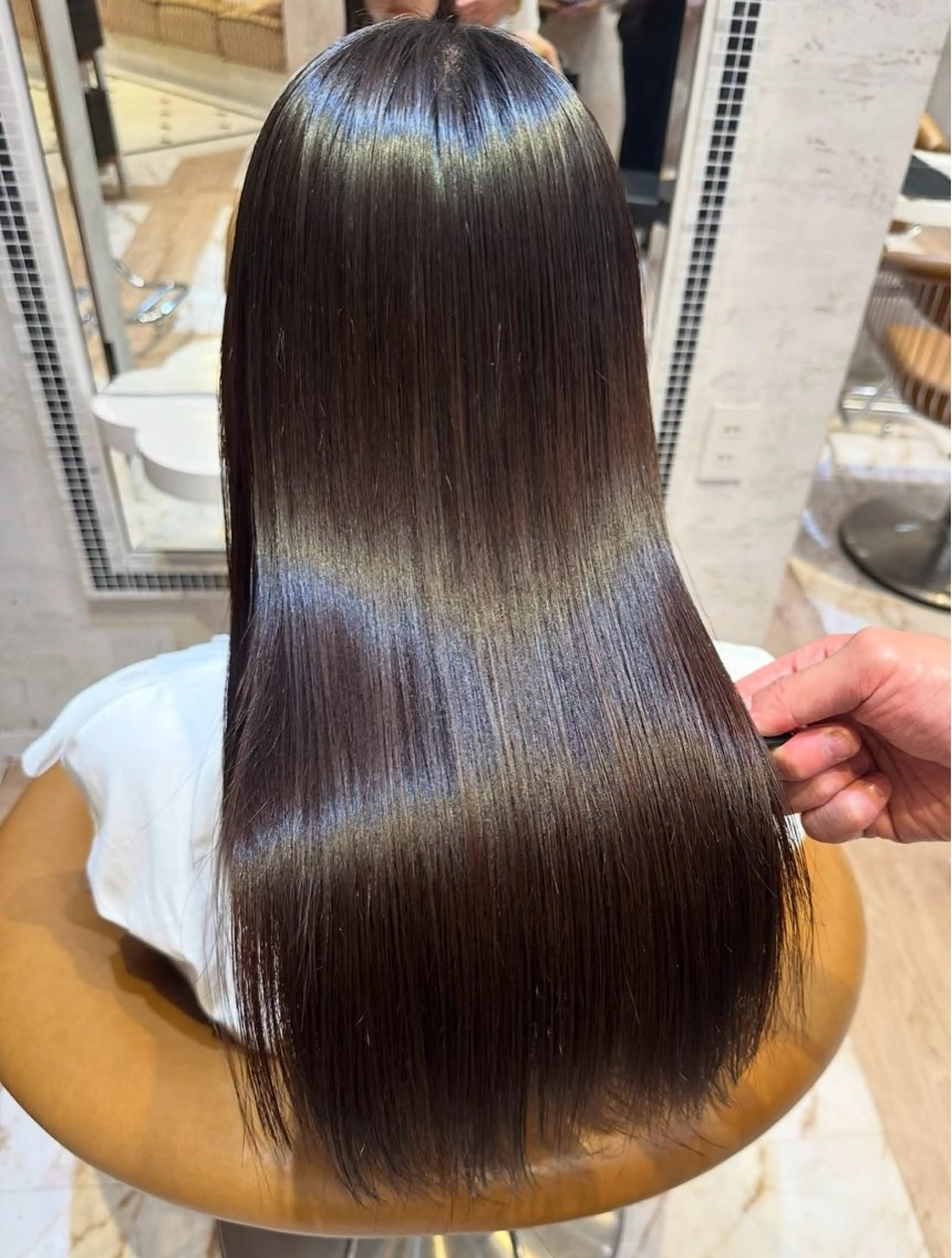 💎3月4月限定価格💎最高峰プレミアムサブリミック髪質改善トリートメント🕊️𓂃 𓈒𓏸超音波スチーマー付き✨の写真