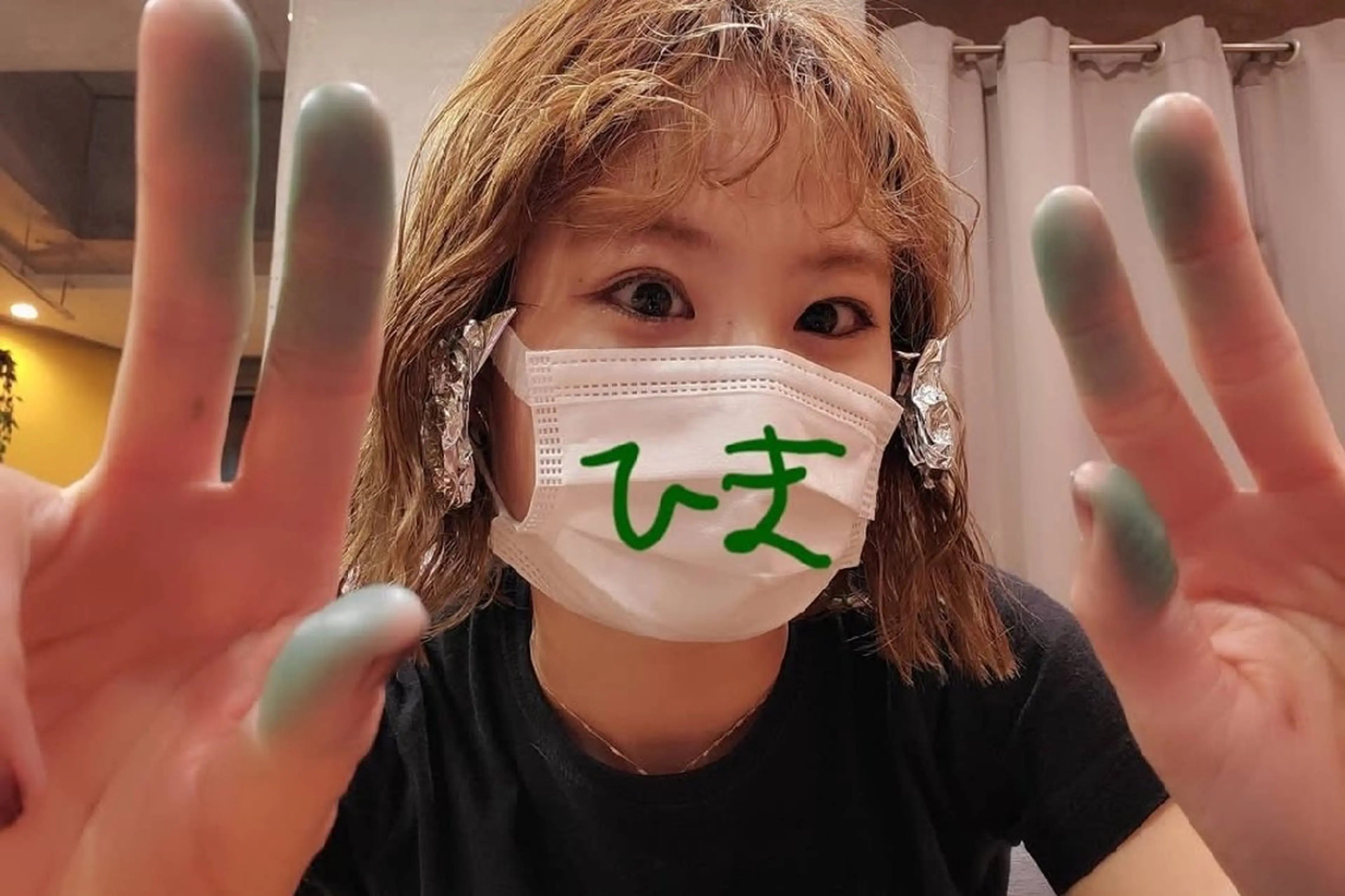 ミディアム カラー GIFT所属・谷 結奈のヘアスタイル