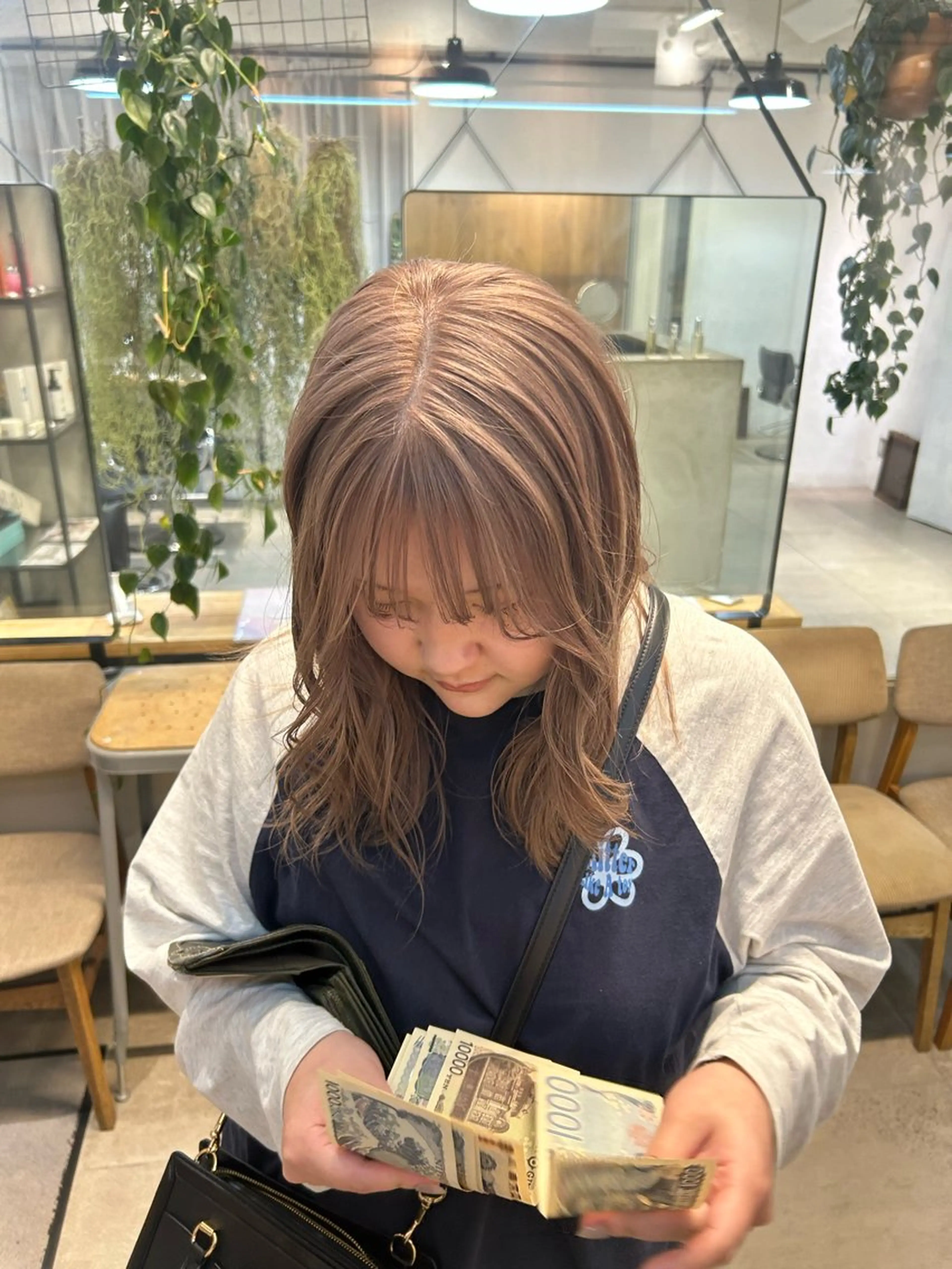 ロング カラー ヘアカラー トリートメント ケアパーマ/ケアブリ ーチdaisukeのヘアスタイル