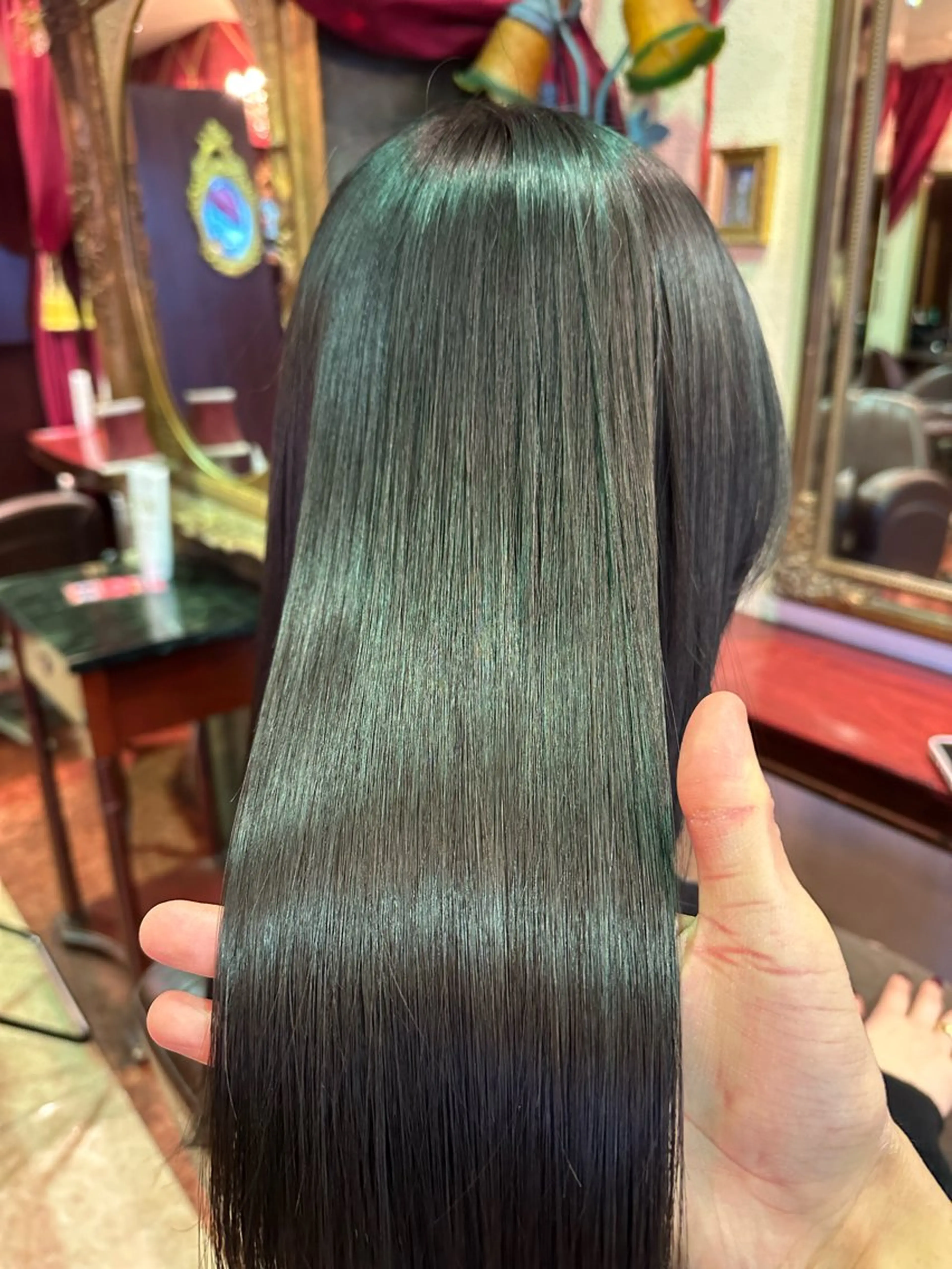 【ハイダメージ毛向け】似合わせカット+ダメージレス高補修ケアカラー極+【髪質改善】高濃度活性ケラチントリートメント極の写真