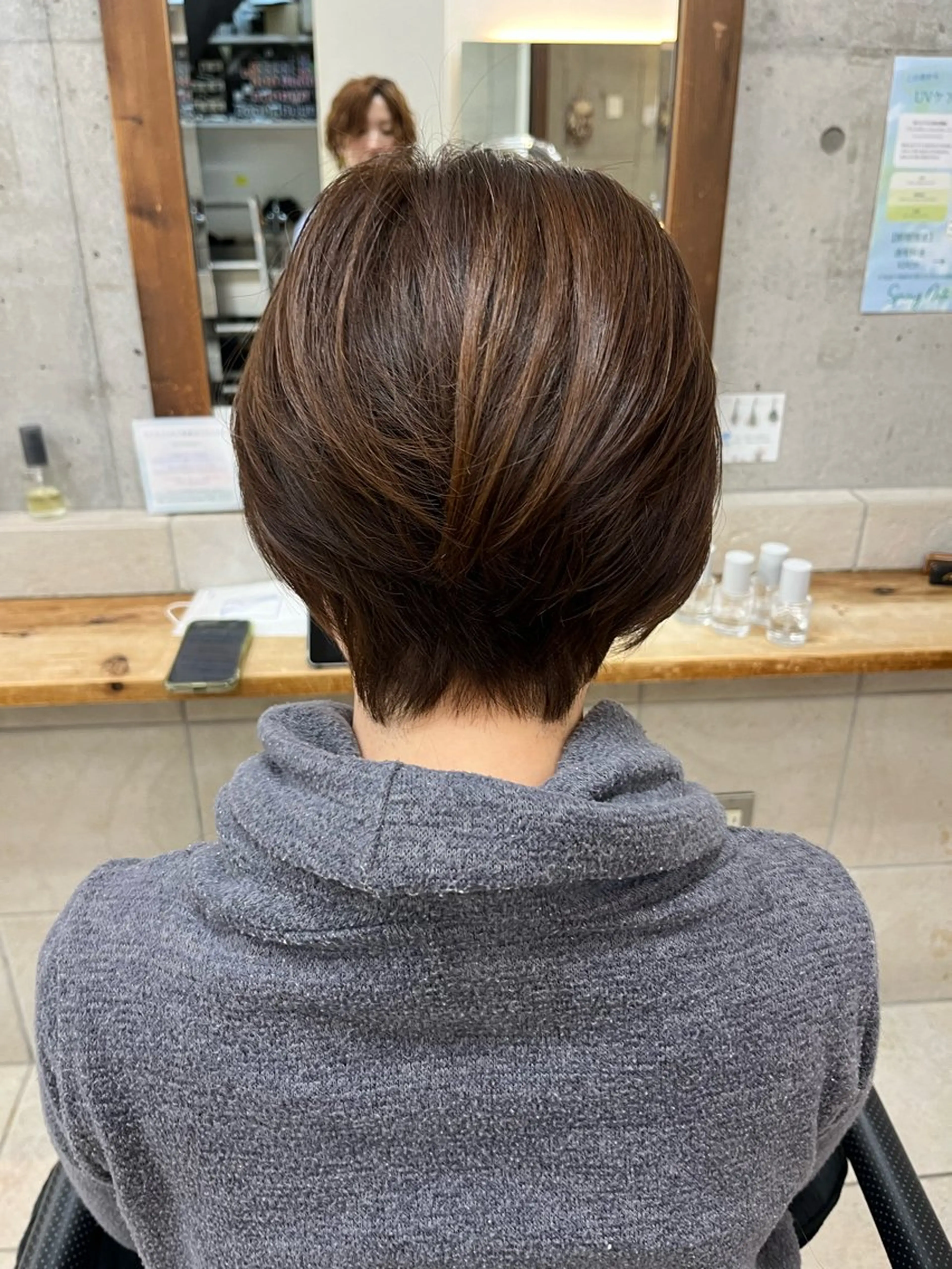 ショート ショートヘア カット たなか なおのヘアスタイル
