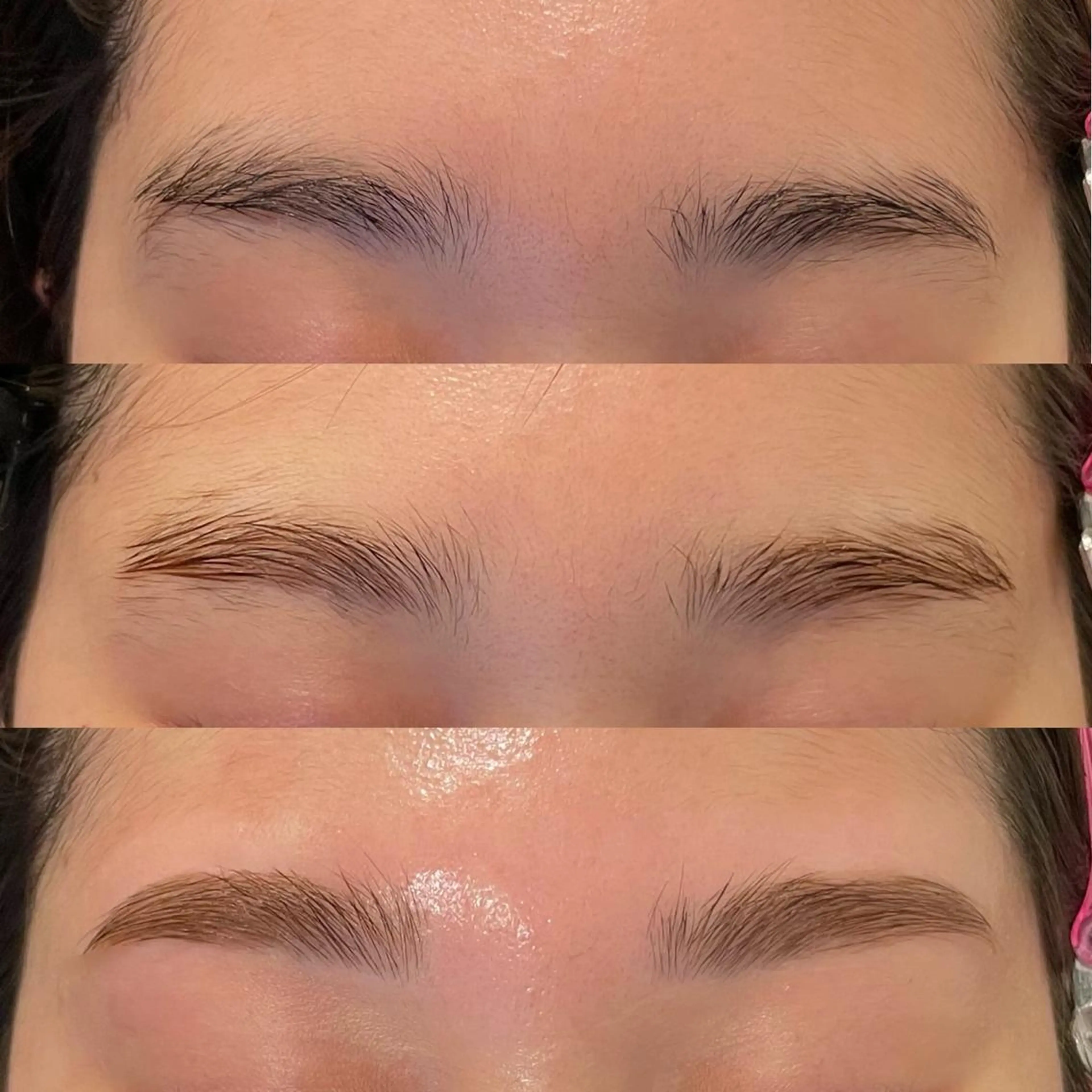 【希望日3日前からリクエスト🉑】アイブロウスタイリング+カラー(仕上げなし)の写真