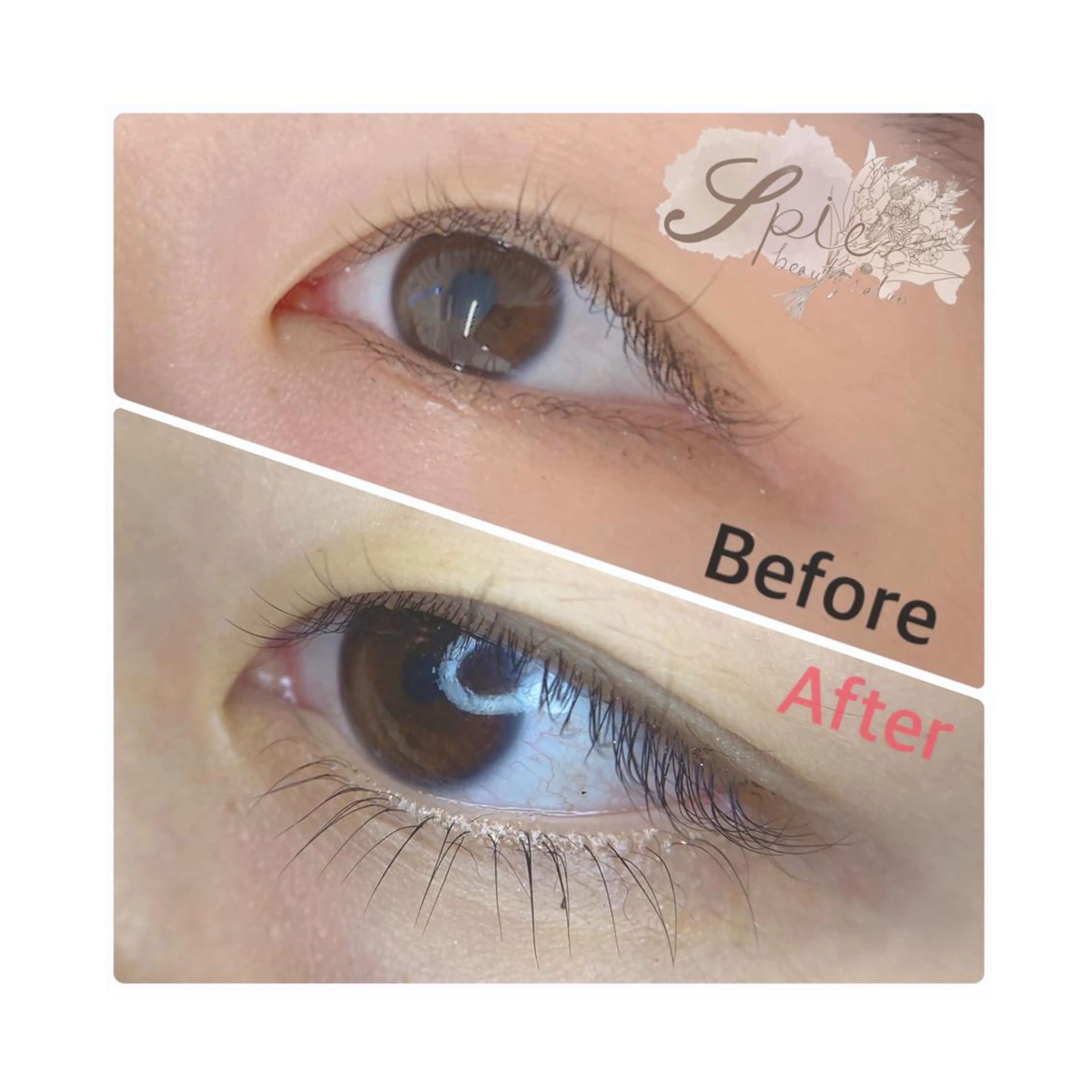 マツエク・マツパ 下まつげエクステ 一重×まつ毛パーマ Eyelist nakaseのマツエク・マツパデザイン