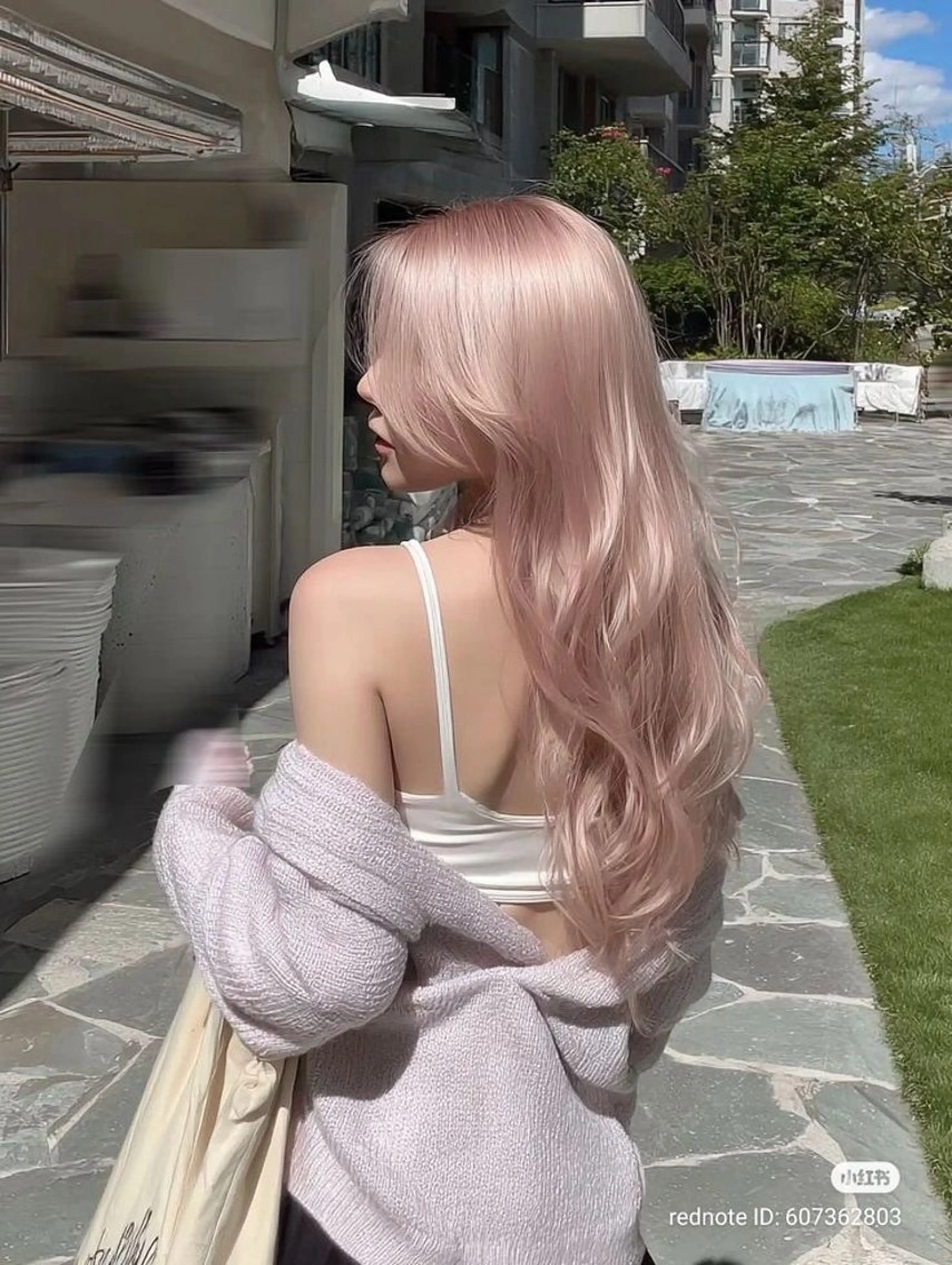 ロング カラー ヘアアレンジ ヘアカラー 💓ブリーチ特化 透明感💓あい💓のヘアスタイル