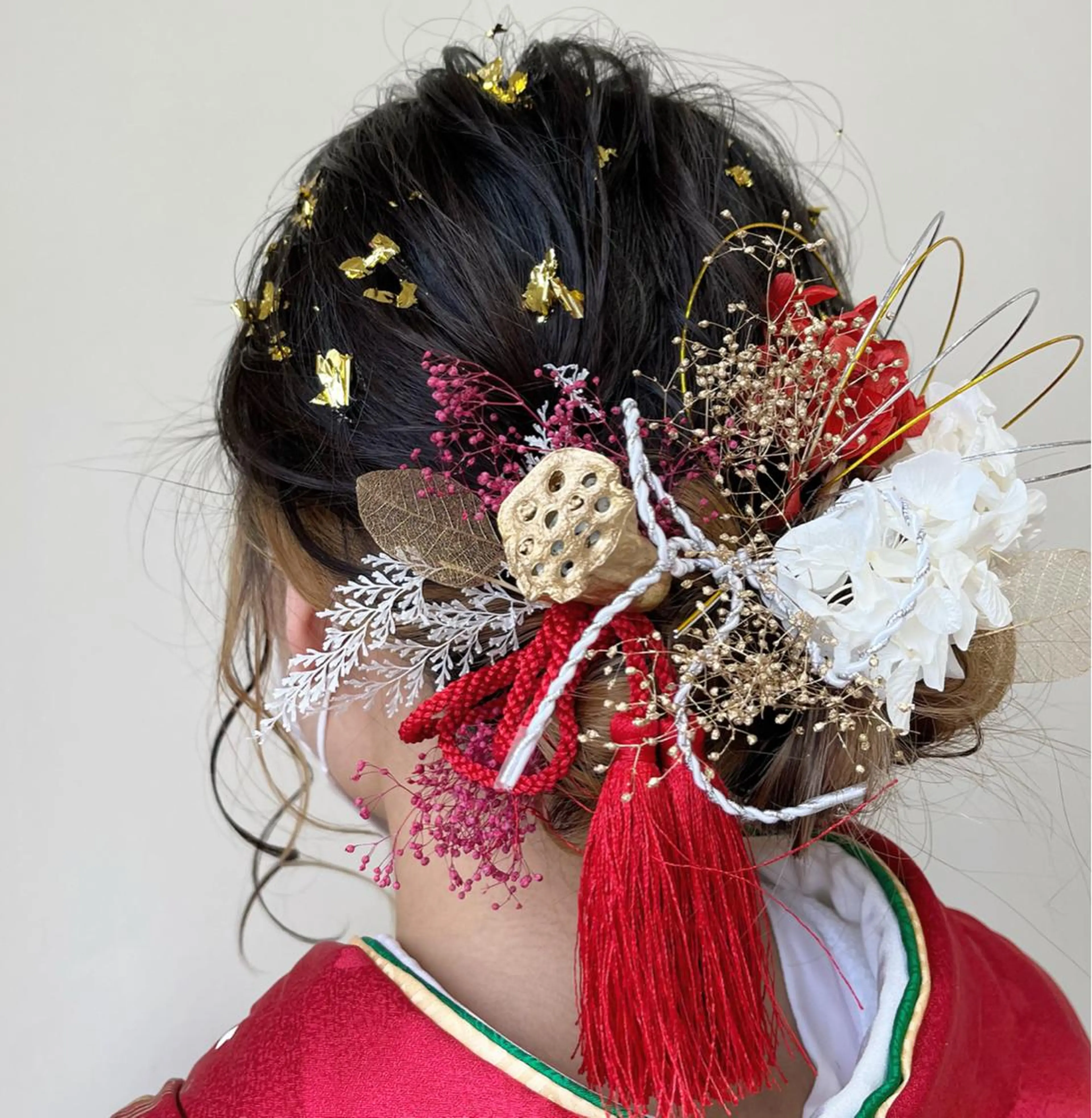 ロング ヘアアレンジ 着付け サソウ ユリエ🥥のヘアスタイル