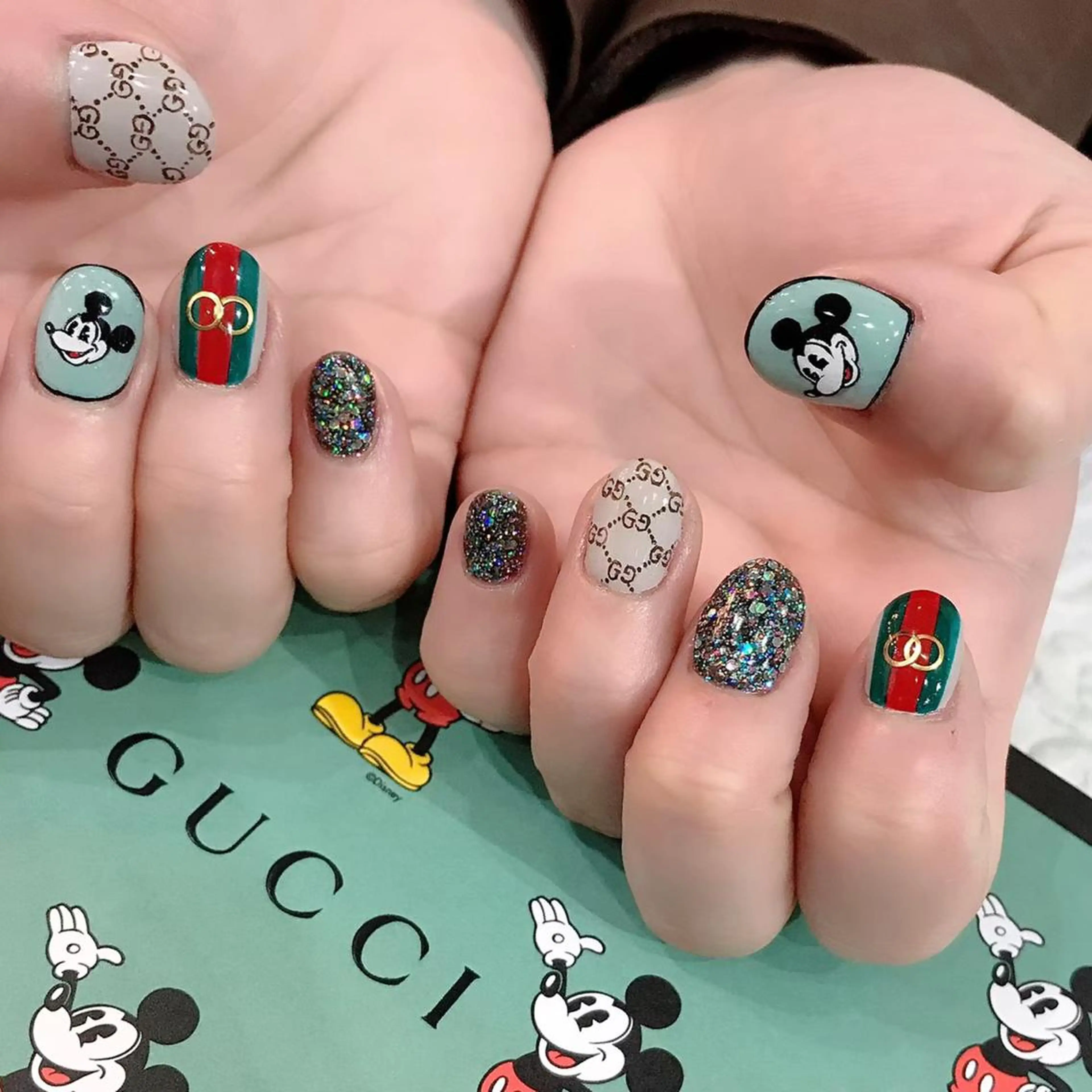 ネイル アートネイル ハンドネイル nailsalon mintのネイルデザイン