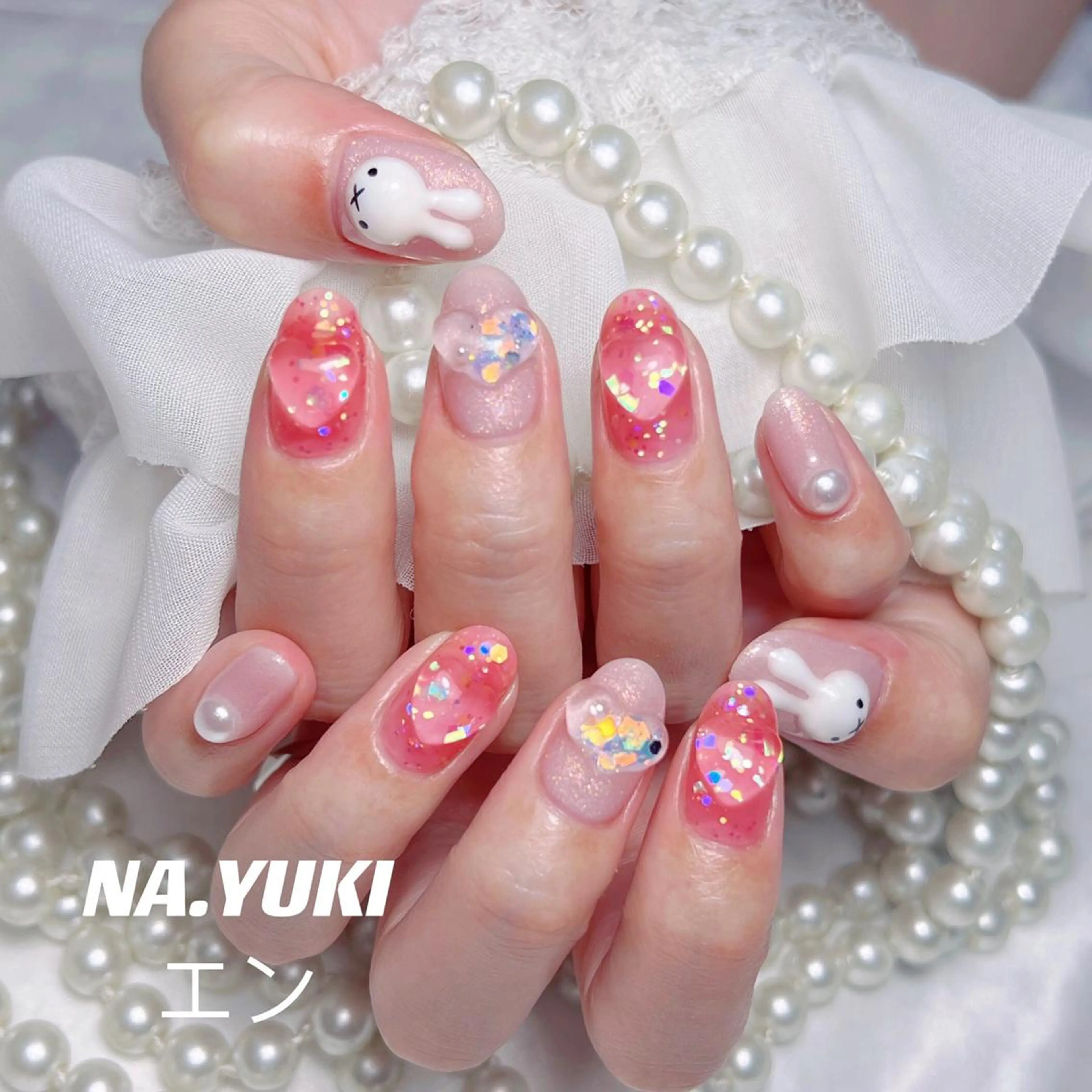 ネイル 🎀 moo~ 🎀のネイルデザイン