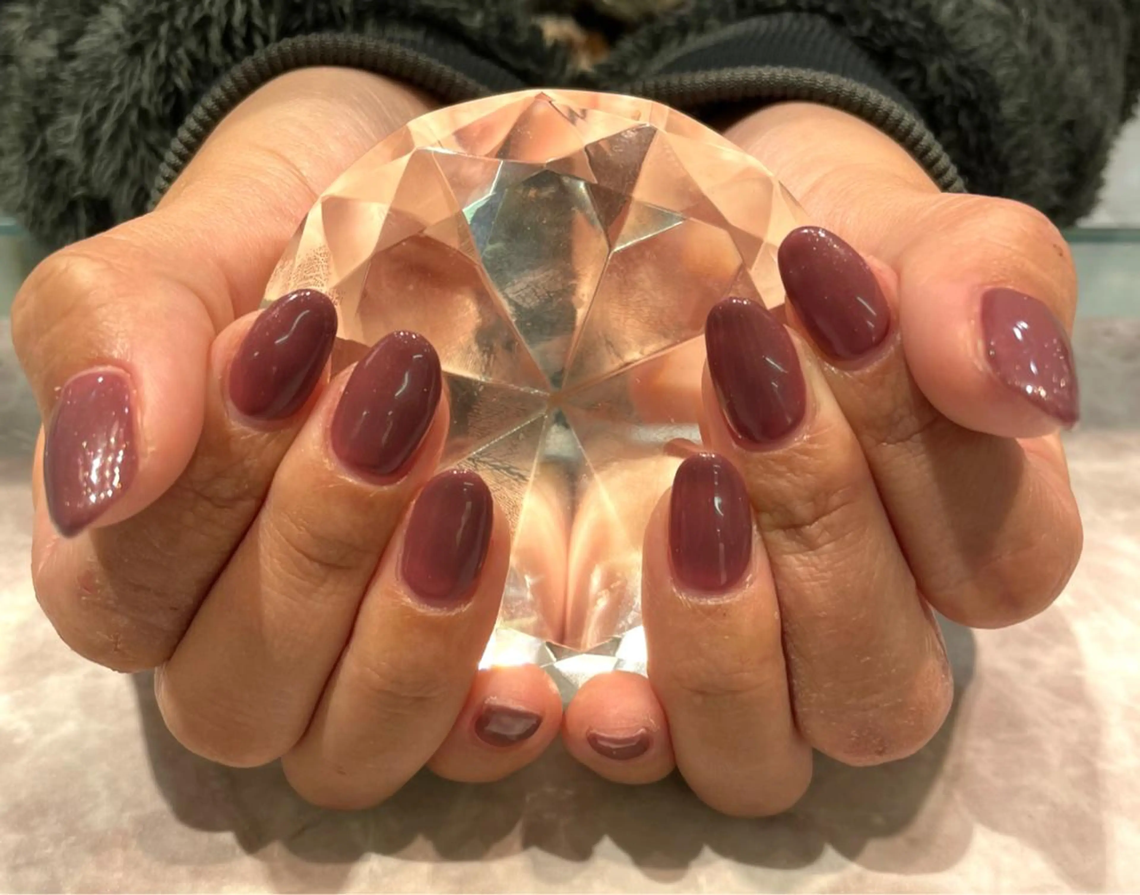 ネイル ワンカラーネイル Liora所属・nail mnのネイルデザイン
