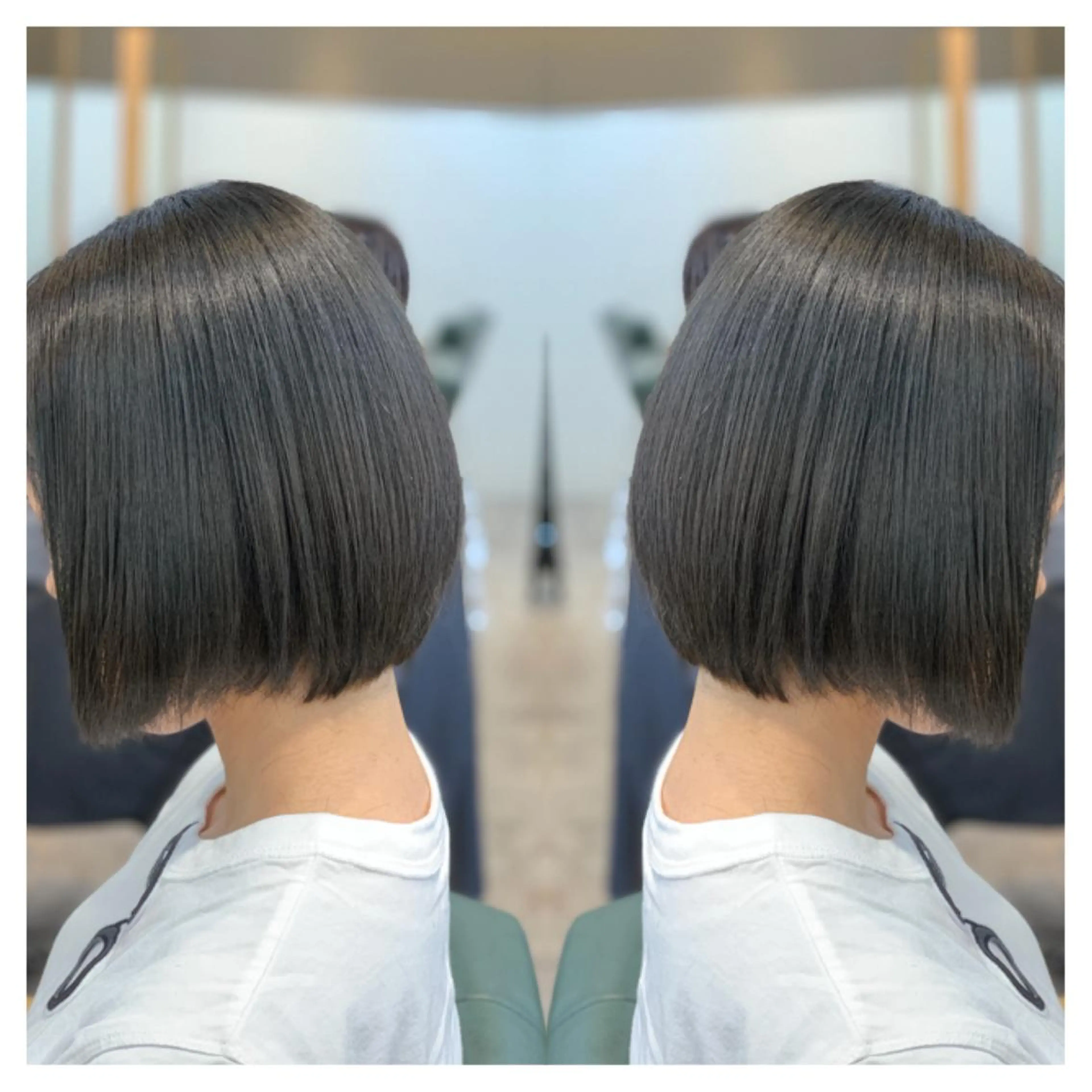 ショート カラー ヘアカラー トリートメント 村山 茉衣のヘアスタイル