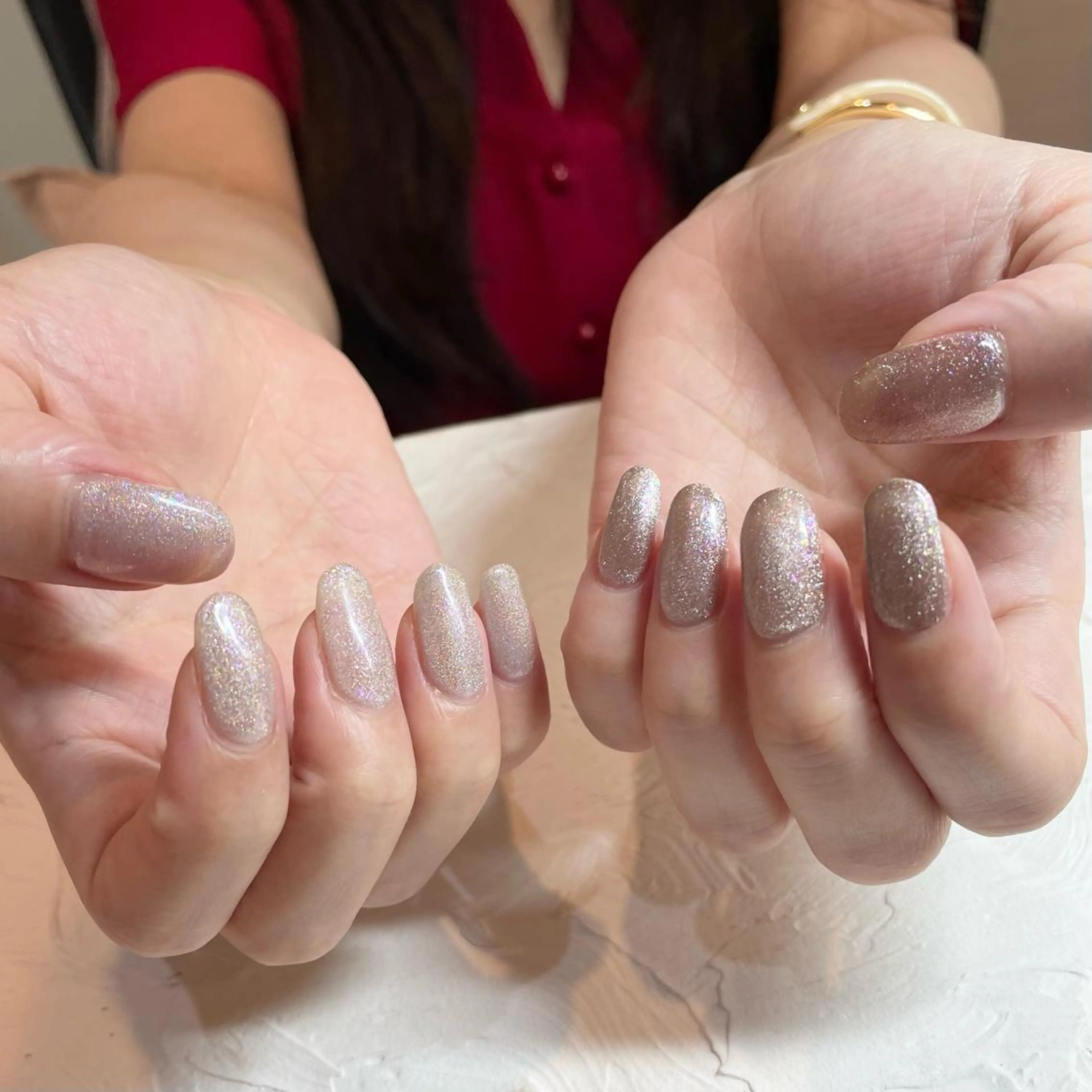 ネイル マグネットネイル マグネットワンカラー ワンカラーネイル 🔷ﾐﾅﾐﾈｲﾙ🔷 やり放題ネイル渋谷2のネイルデザイン