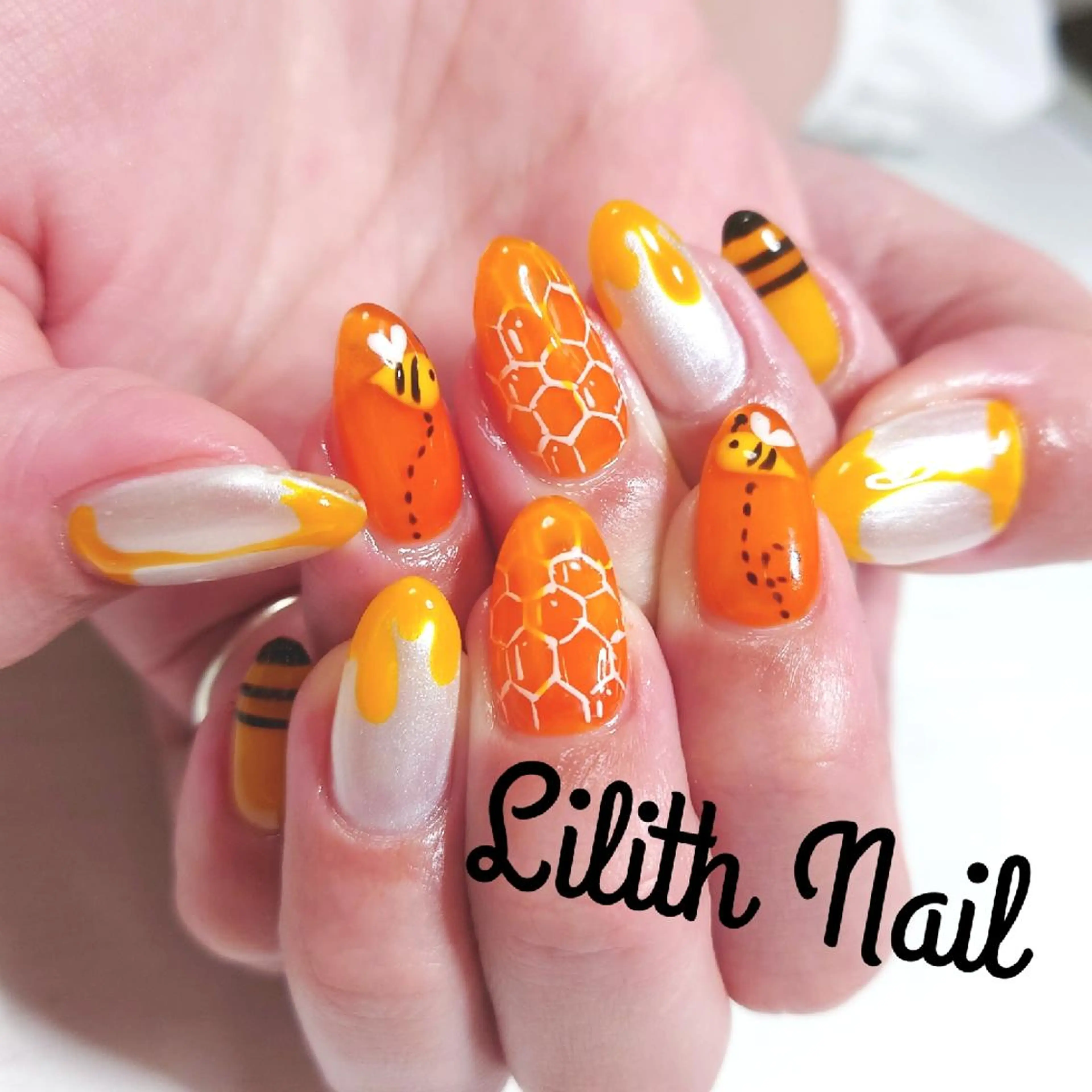 ネイル 春ネイル Lilith Nailのネイルデザイン
