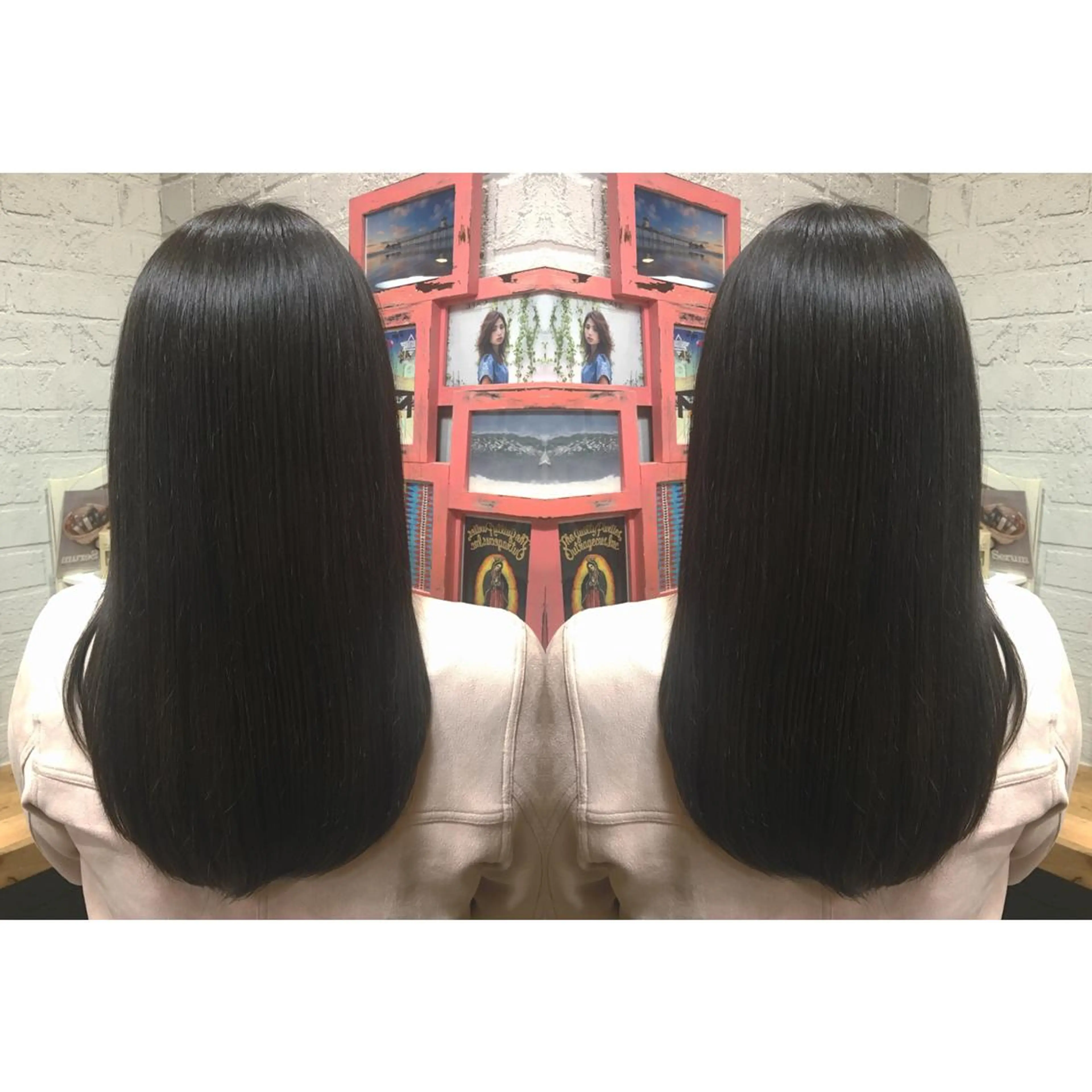 セミロング メンズhair /こえびのヘアスタイル