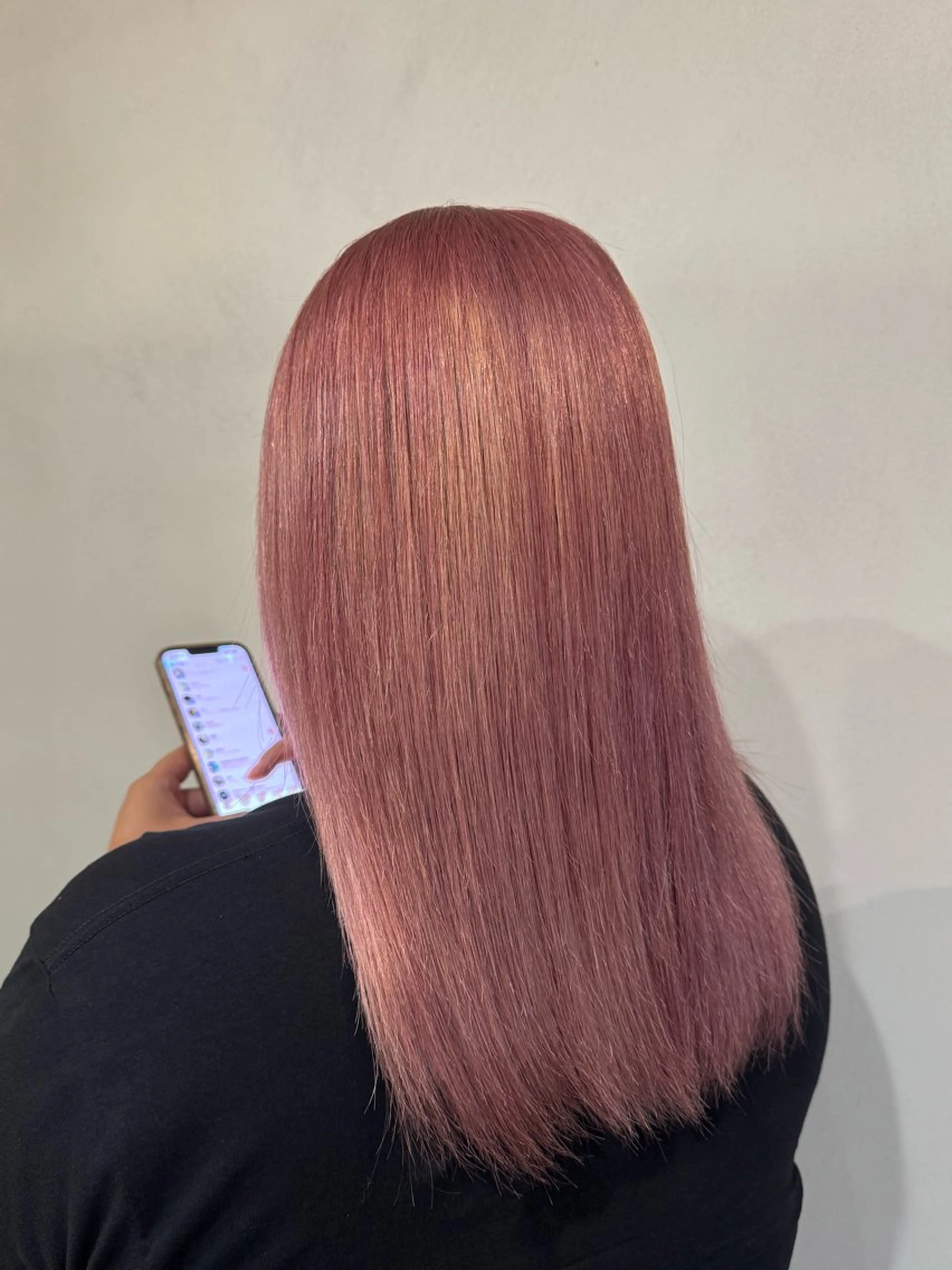 カラー ヘアカラー 🫧もも /艶カラー/髪質改善のヘアスタイル