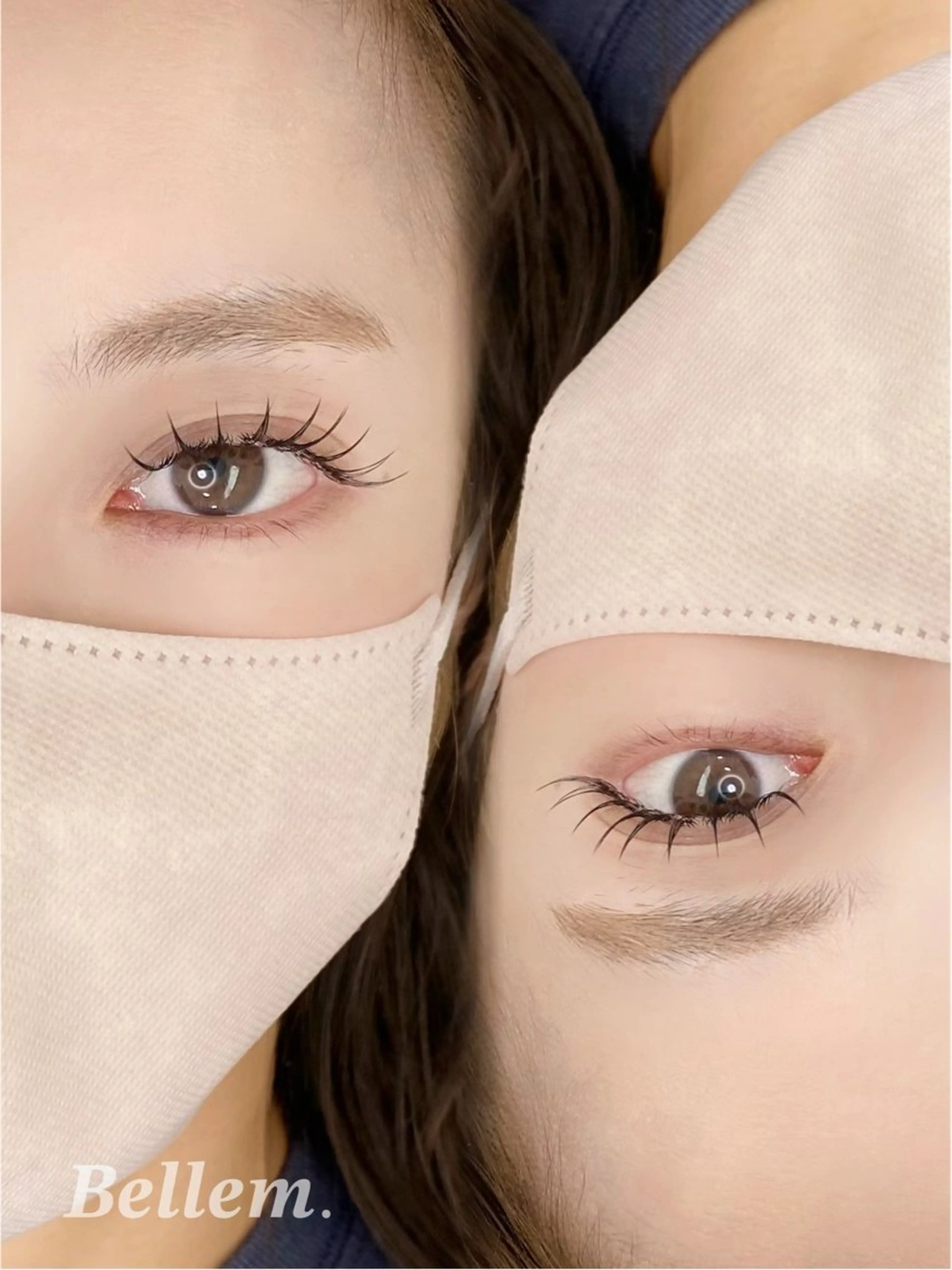マツエク・マツパ フラットラッシュ マツエク Bellem. 【ベルム】のマツエク・マツパデザイン