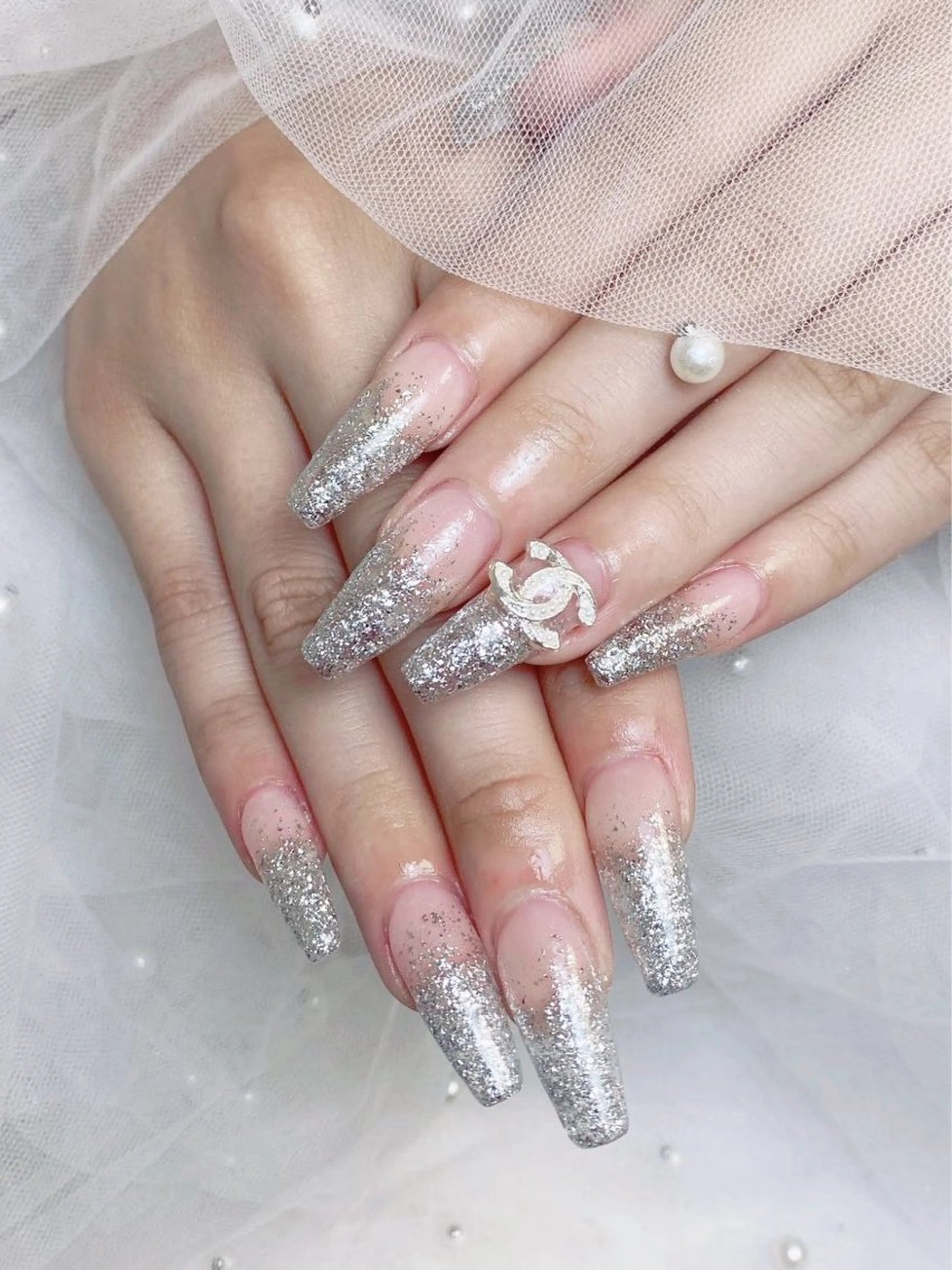 ネイル フレンチネイル ジェルネイル ハート 韓国ネイル マグネットネイル ハンドネイル ネイルサロン lotusのネイルデザイン