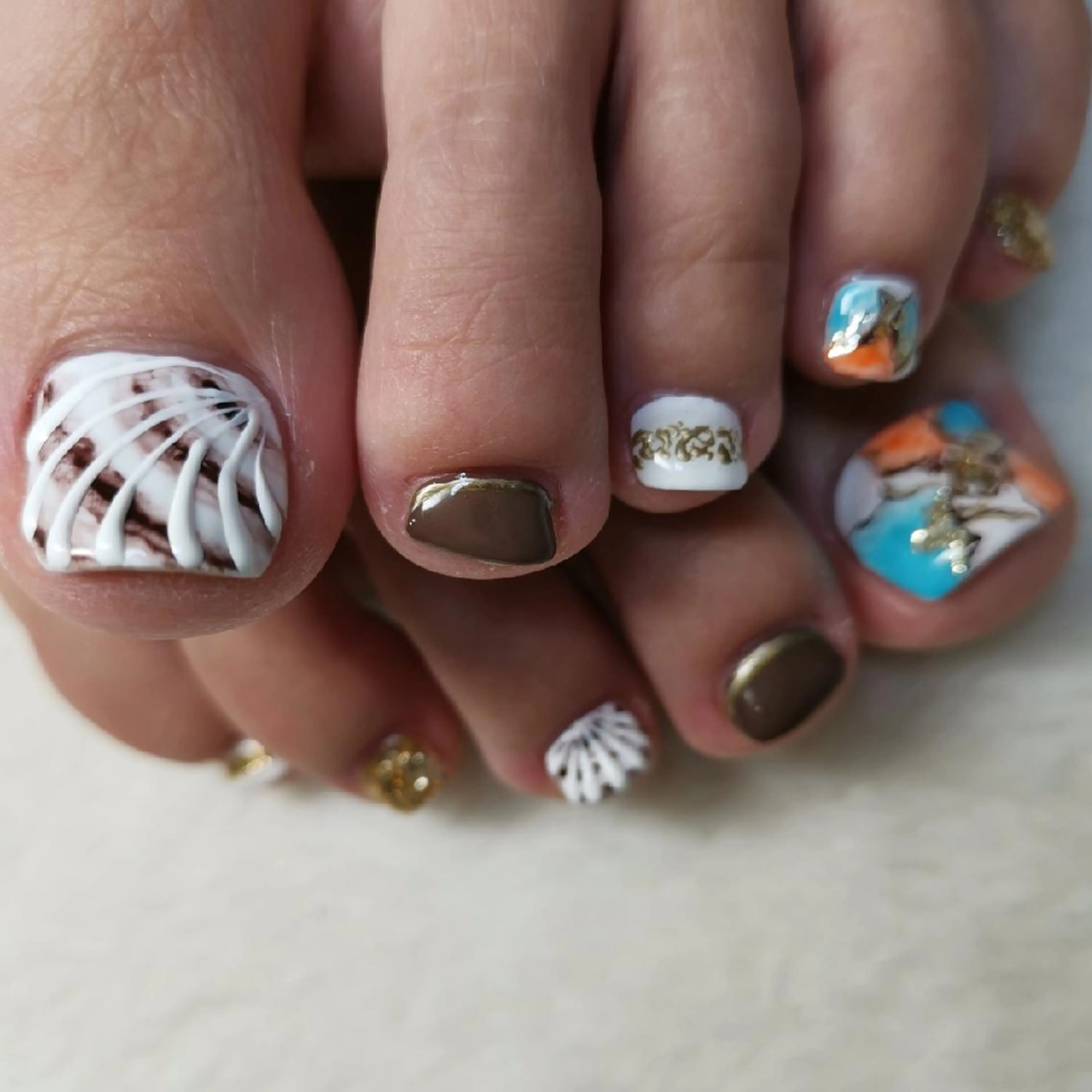 ネイル フットネイル reve あやののネイルデザイン