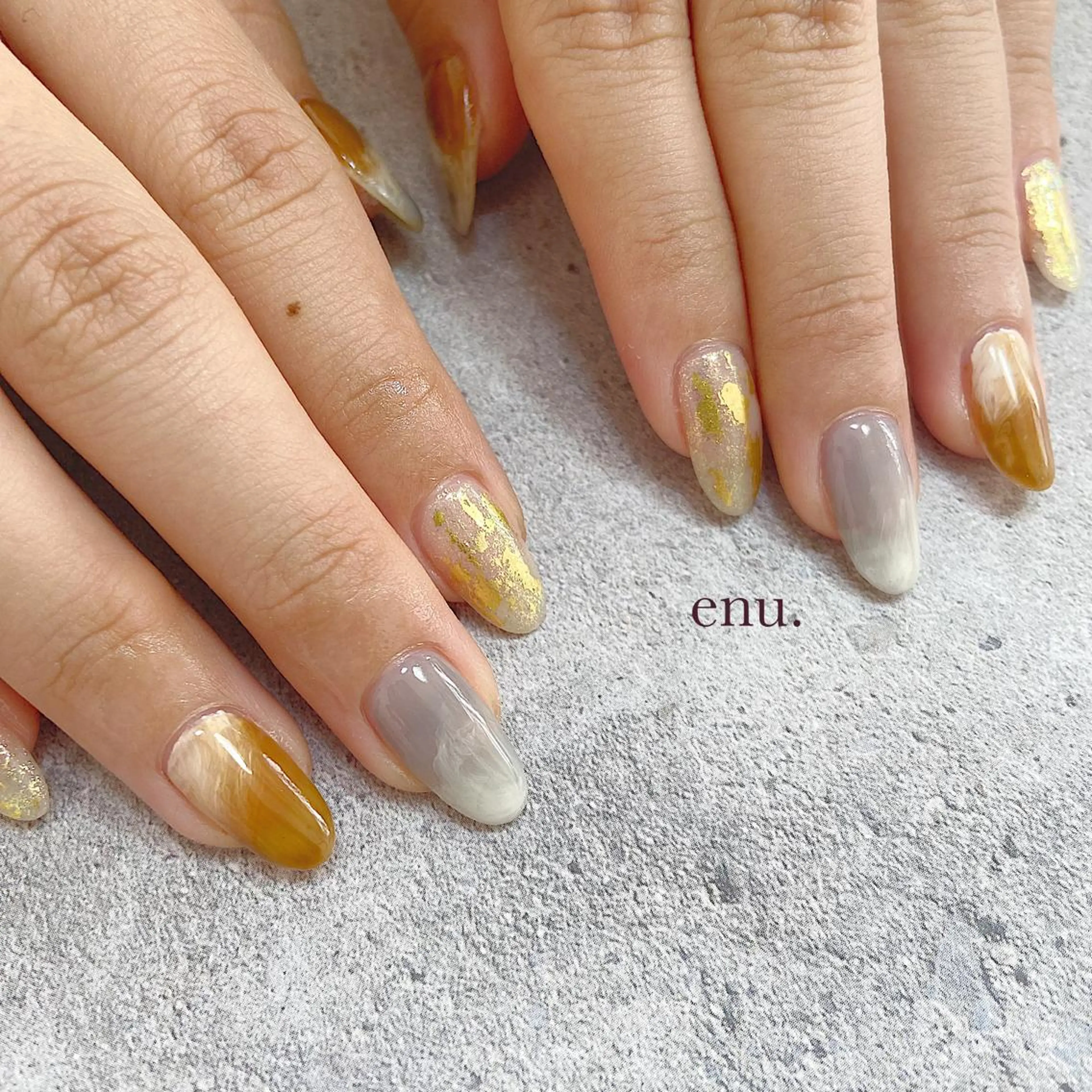 ネイル ハンドネイル enu. nanakoのネイルデザイン