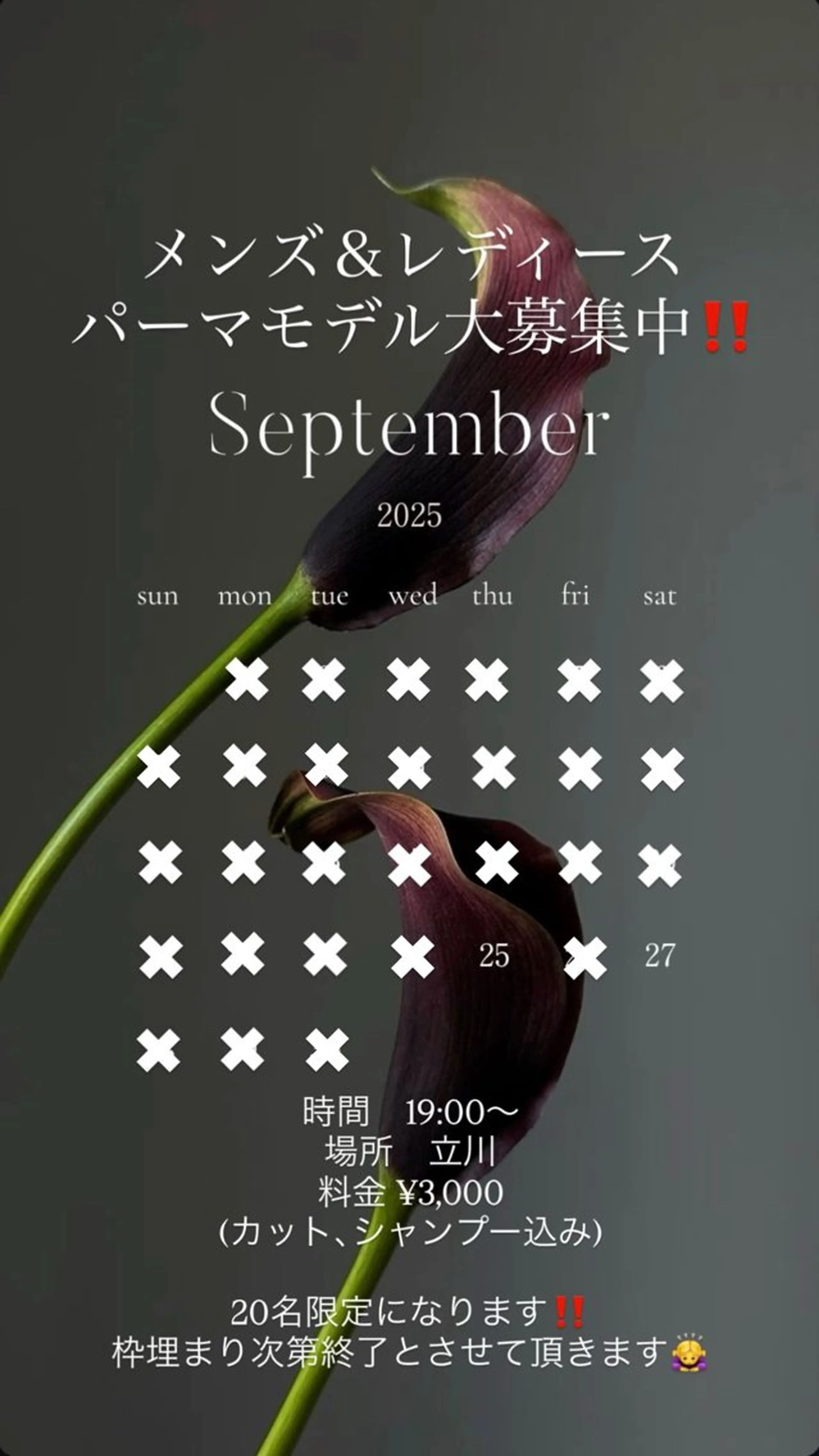 メンズ カット パーマ 鈴木結花/立川美容師 /お悩み解決型美容師のヘアスタイル