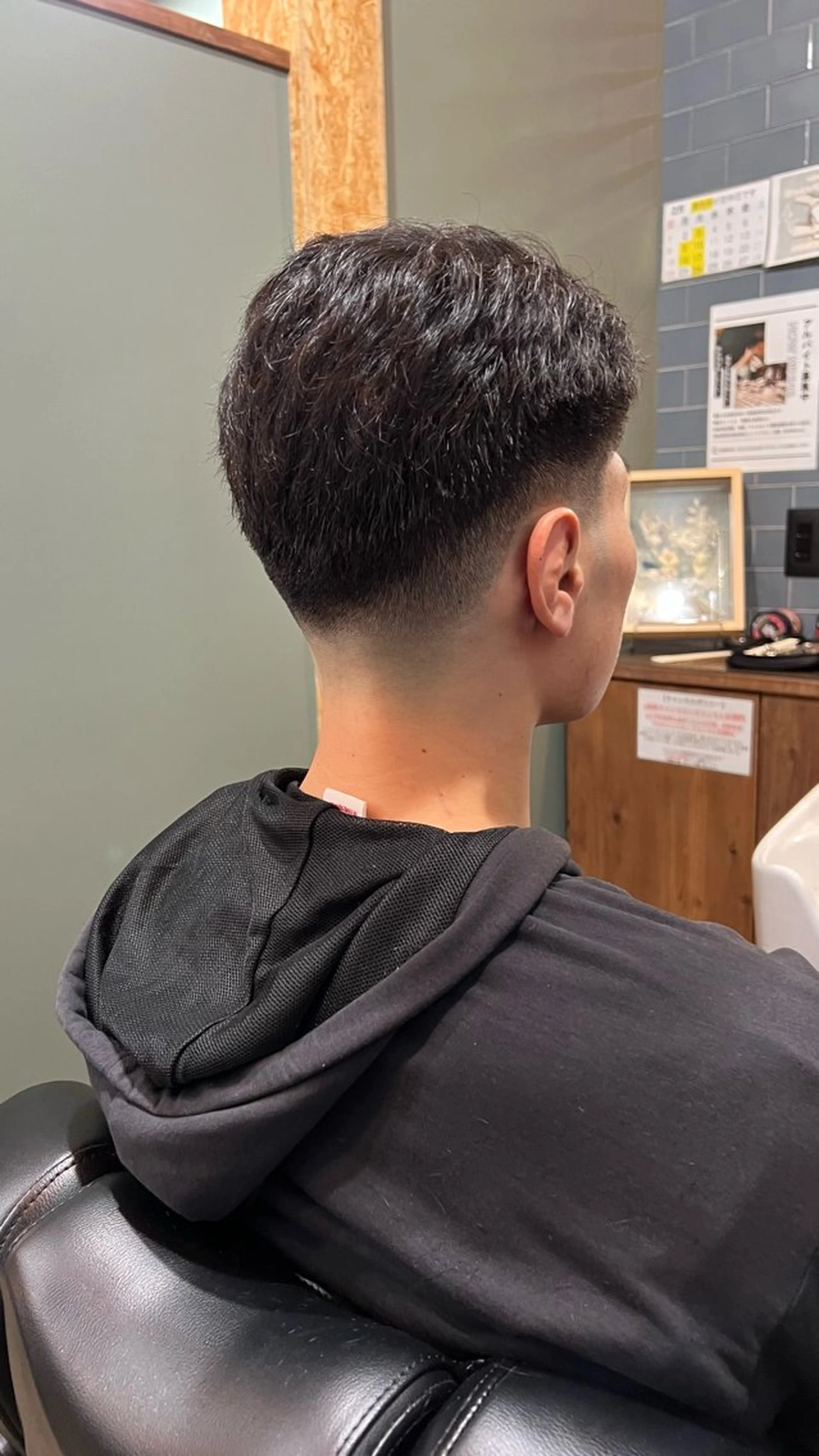 ショート メンズ 荻沼 快のヘアスタイル