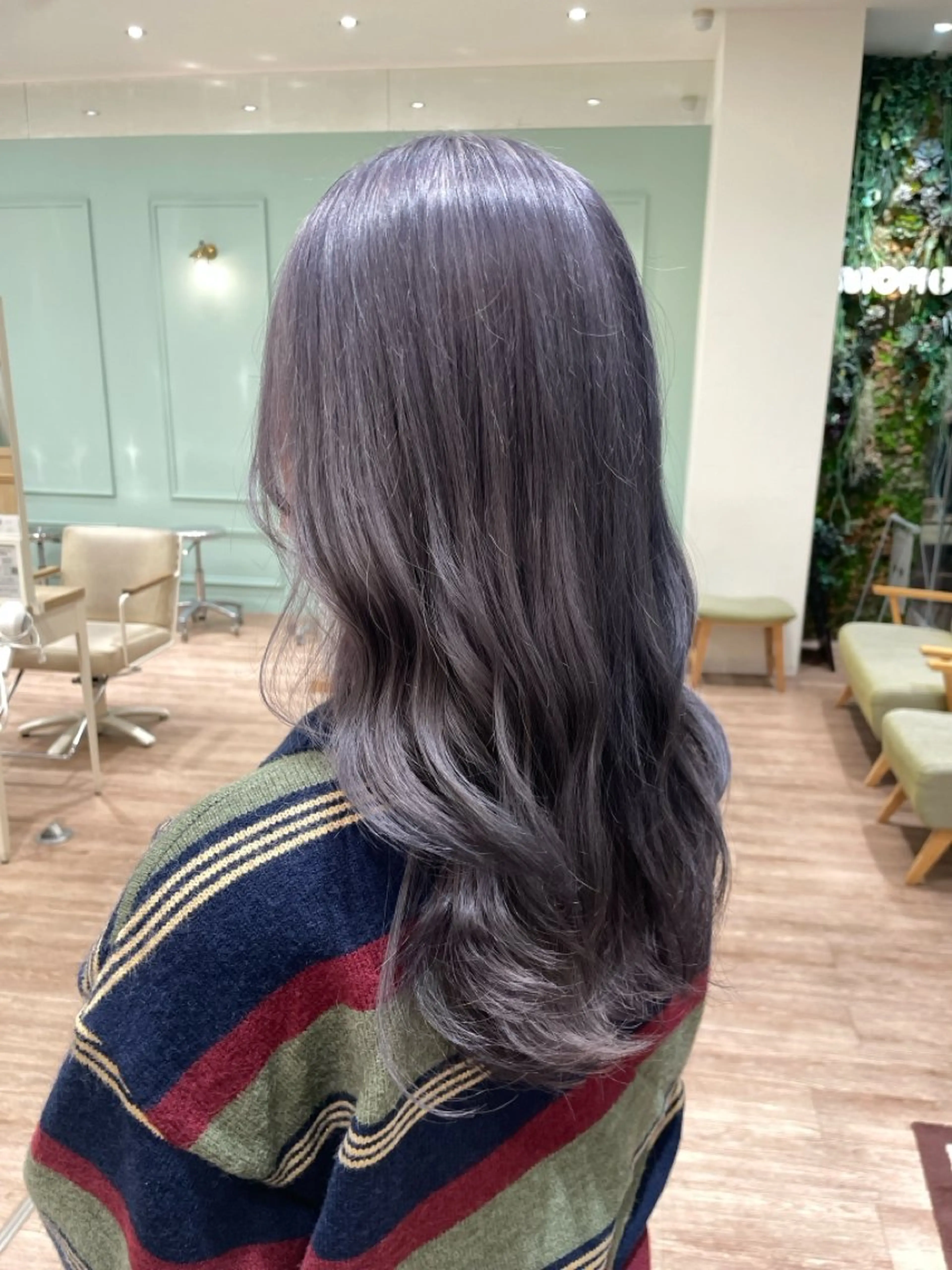 ロング ヘアカラー レイヤー／大宮／韓国 🤍AYA🤍のヘアスタイル