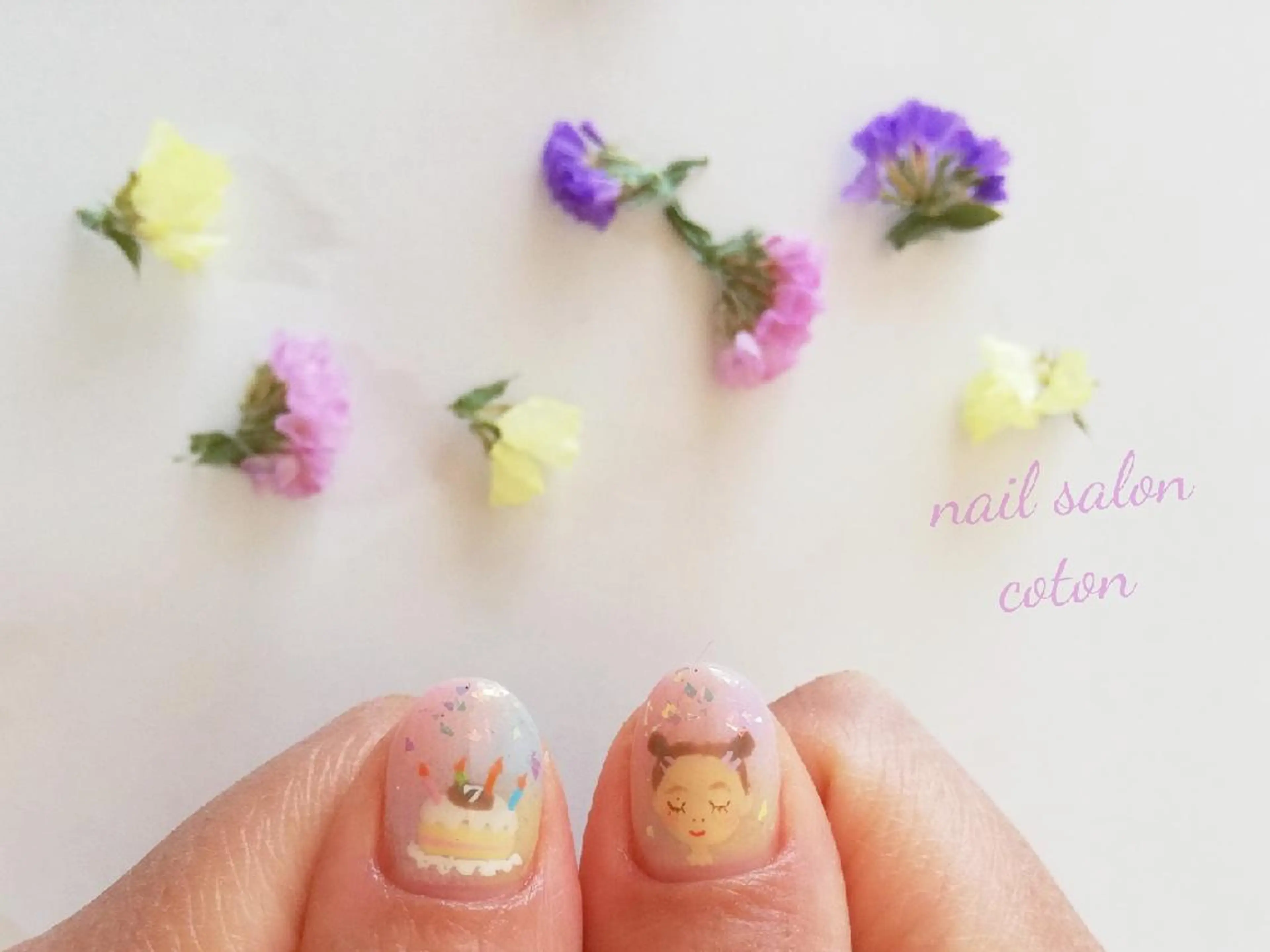 ネイル 🥀ネイルサロン cotonコトン🥀のネイルデザイン