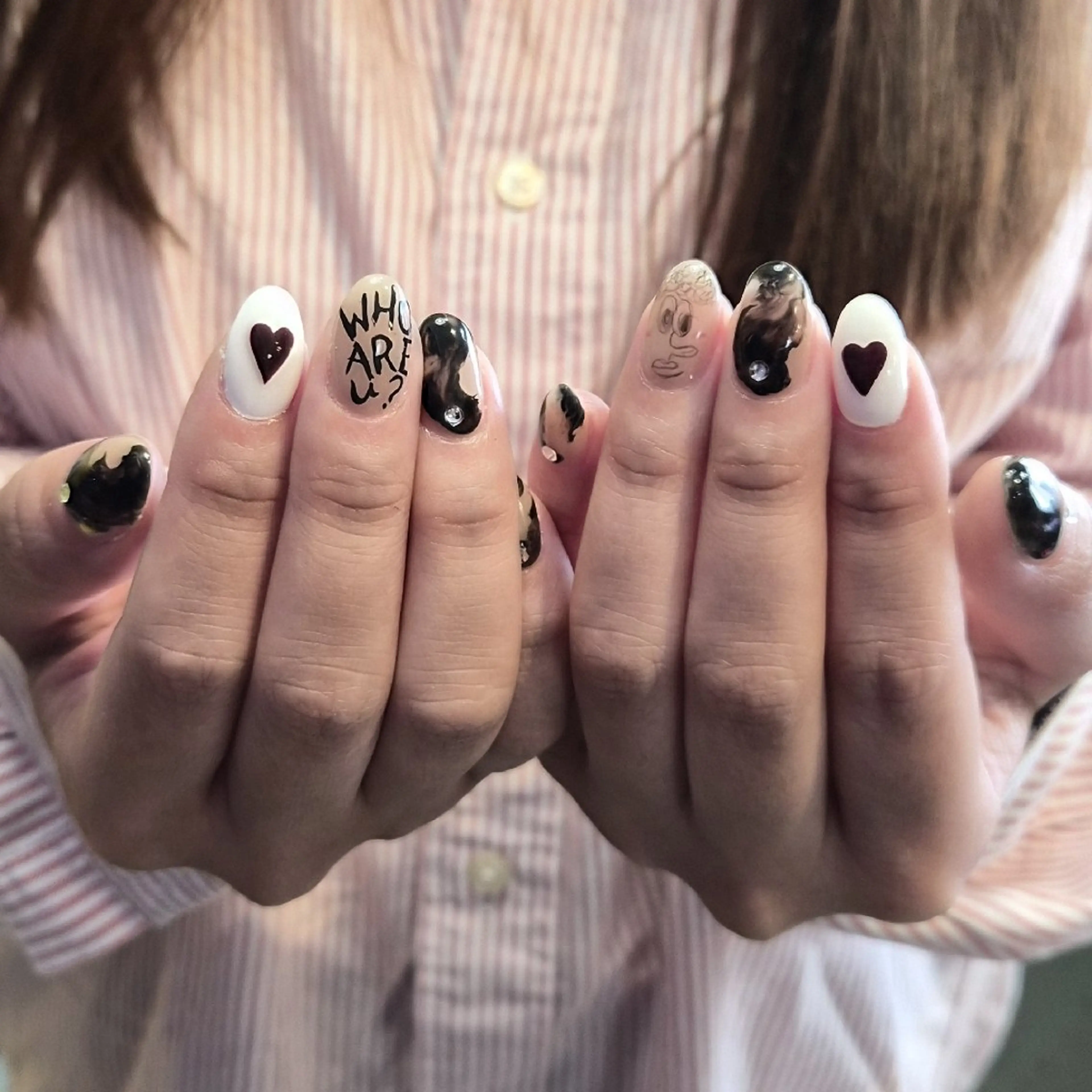ネイル ハンドネイル フットネイル MINAMI /個性派ニュアンス★のネイルデザイン