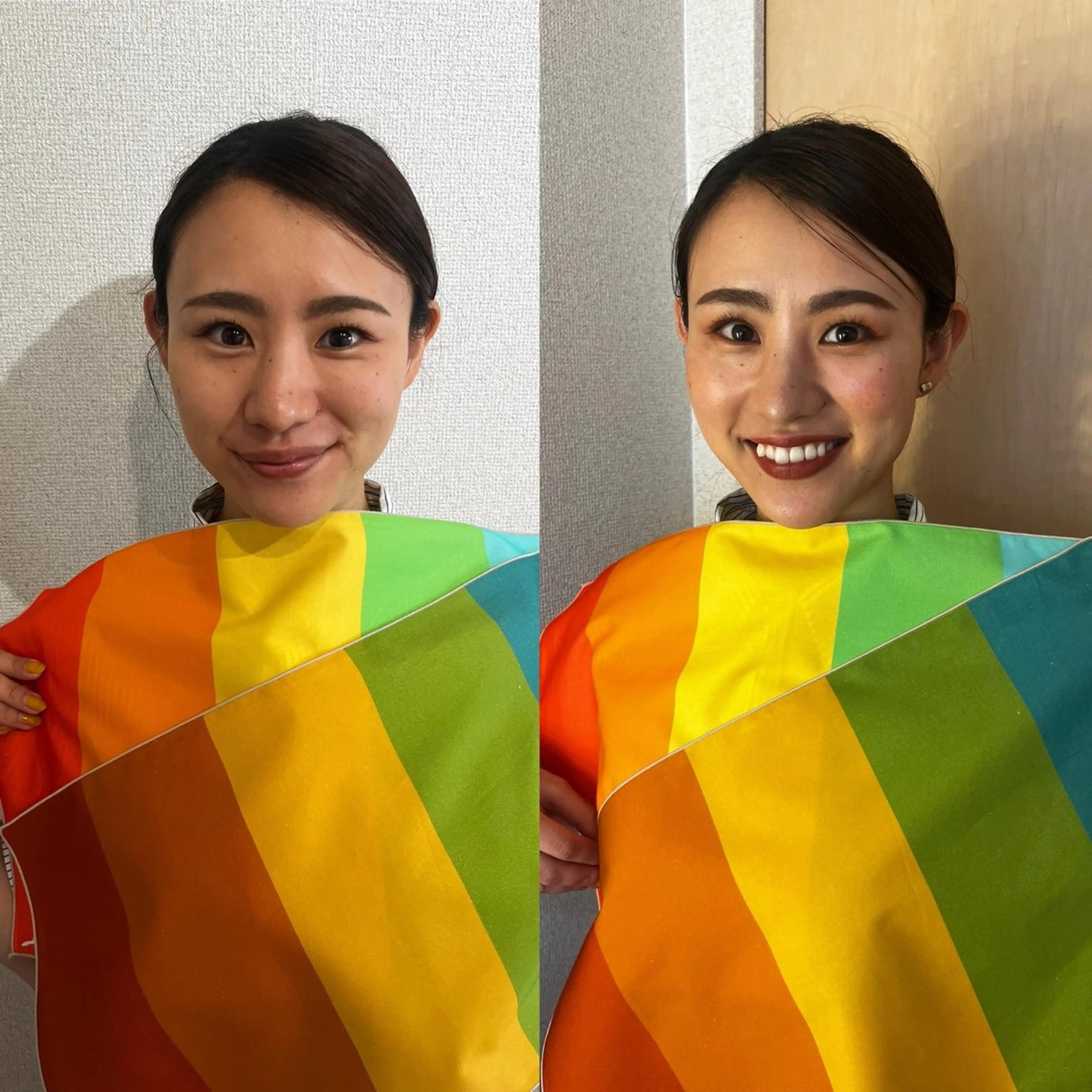 16タイプパーソナルカラー診断®︎+メイクアップの写真