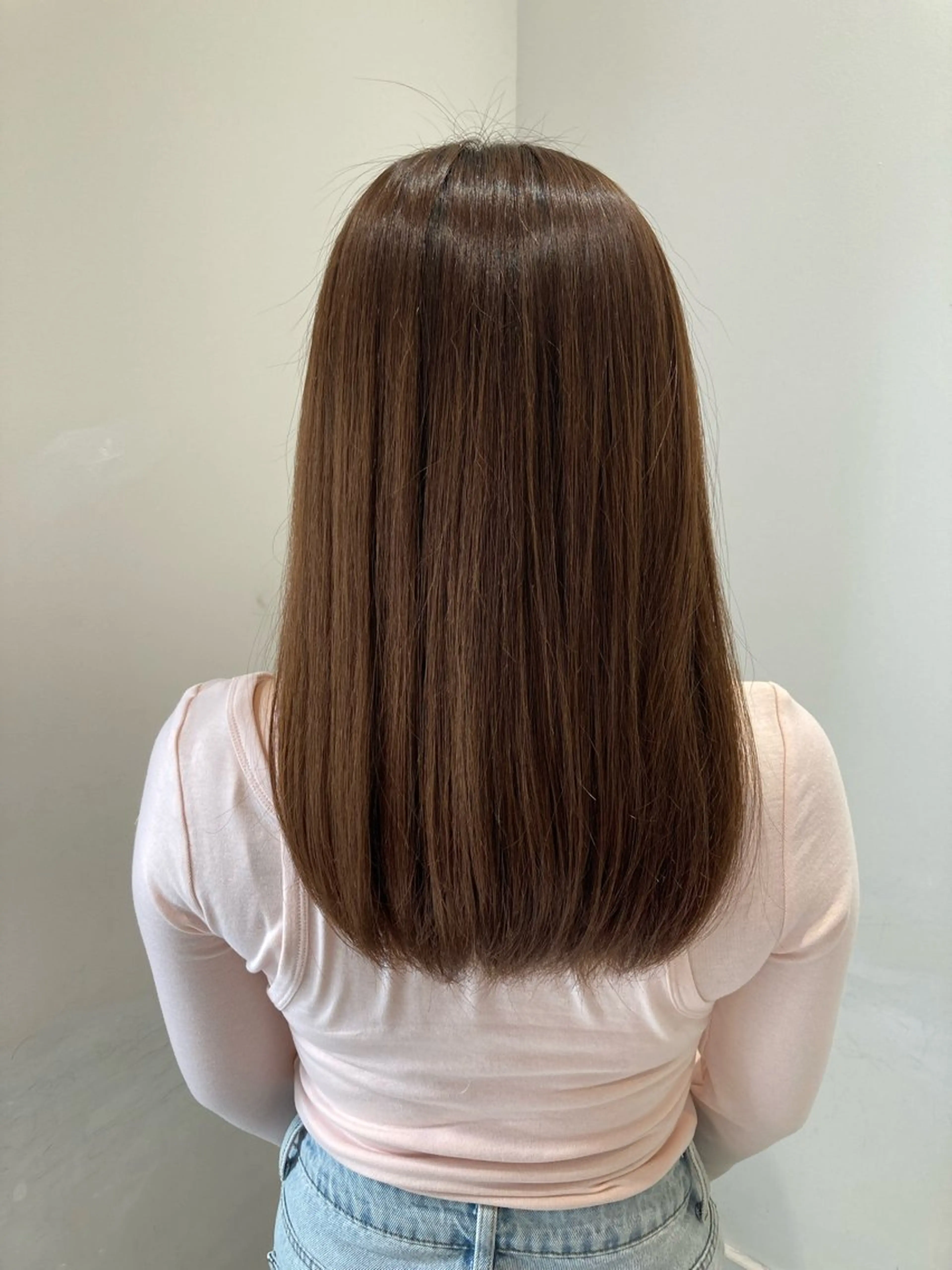 ロング 折本 沙織のヘアスタイル