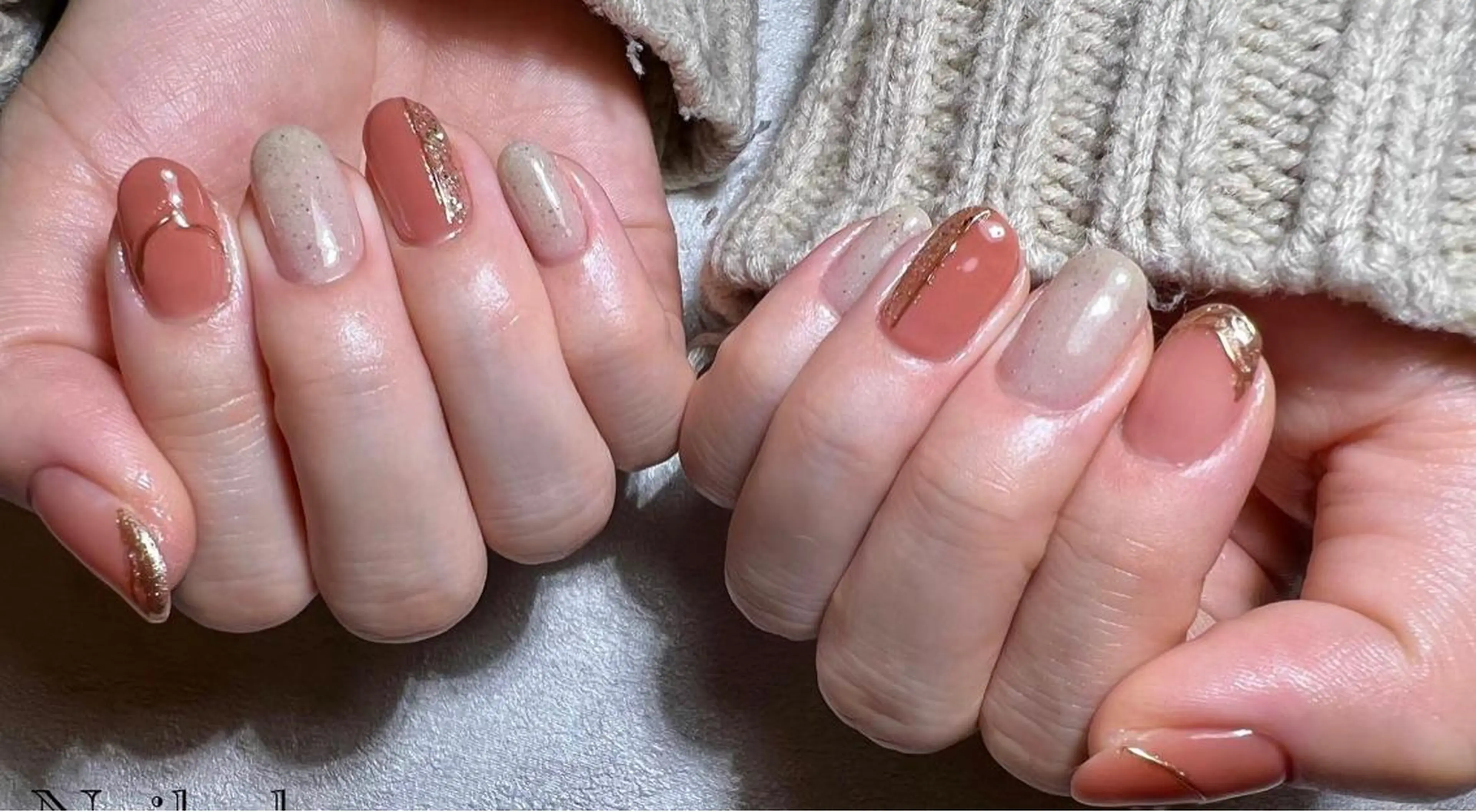 ミディアム ネイル sp anzeeのネイルデザイン