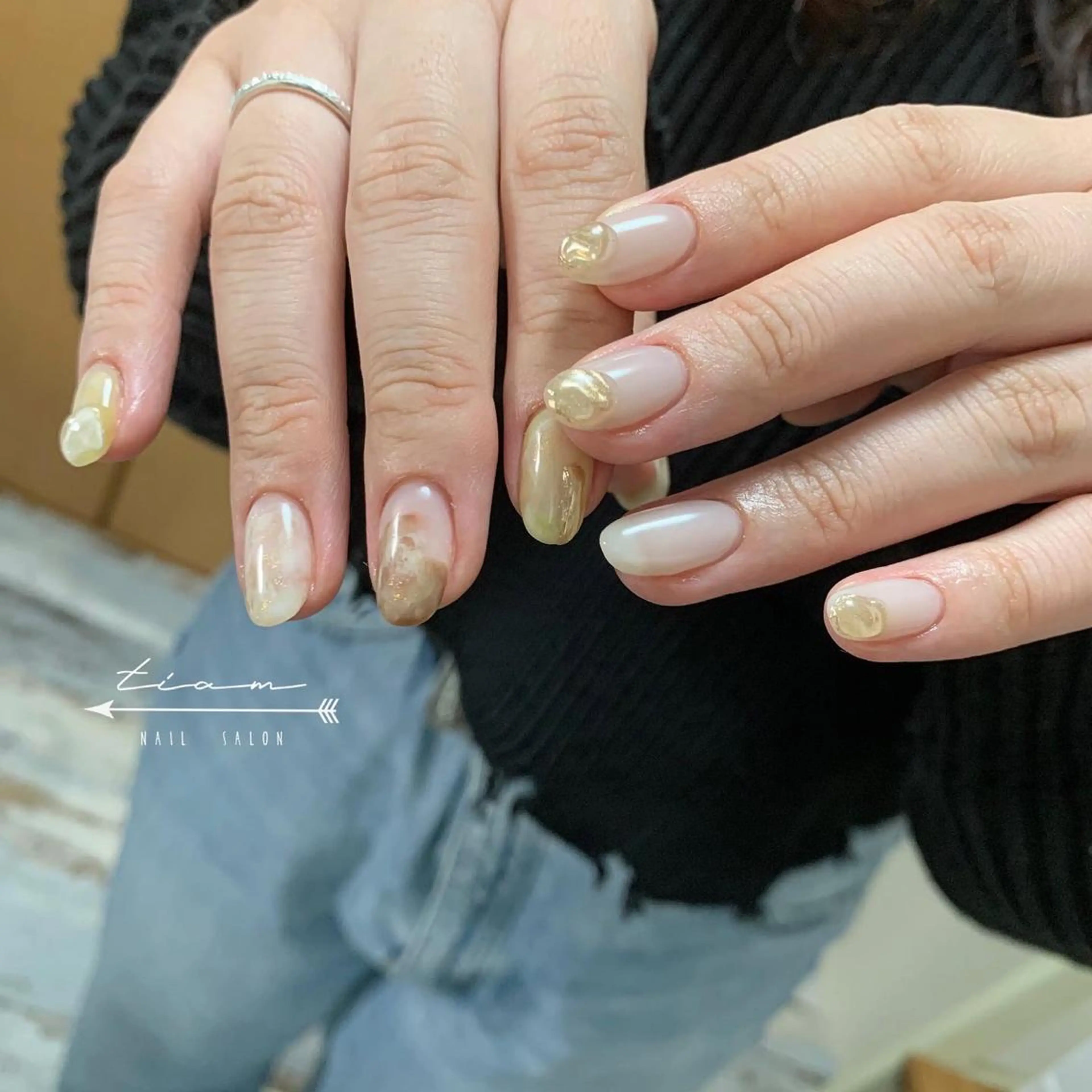 ネイル 𝑡𝑖𝑎𝑚𓂃 きむらゆきののネイルデザイン