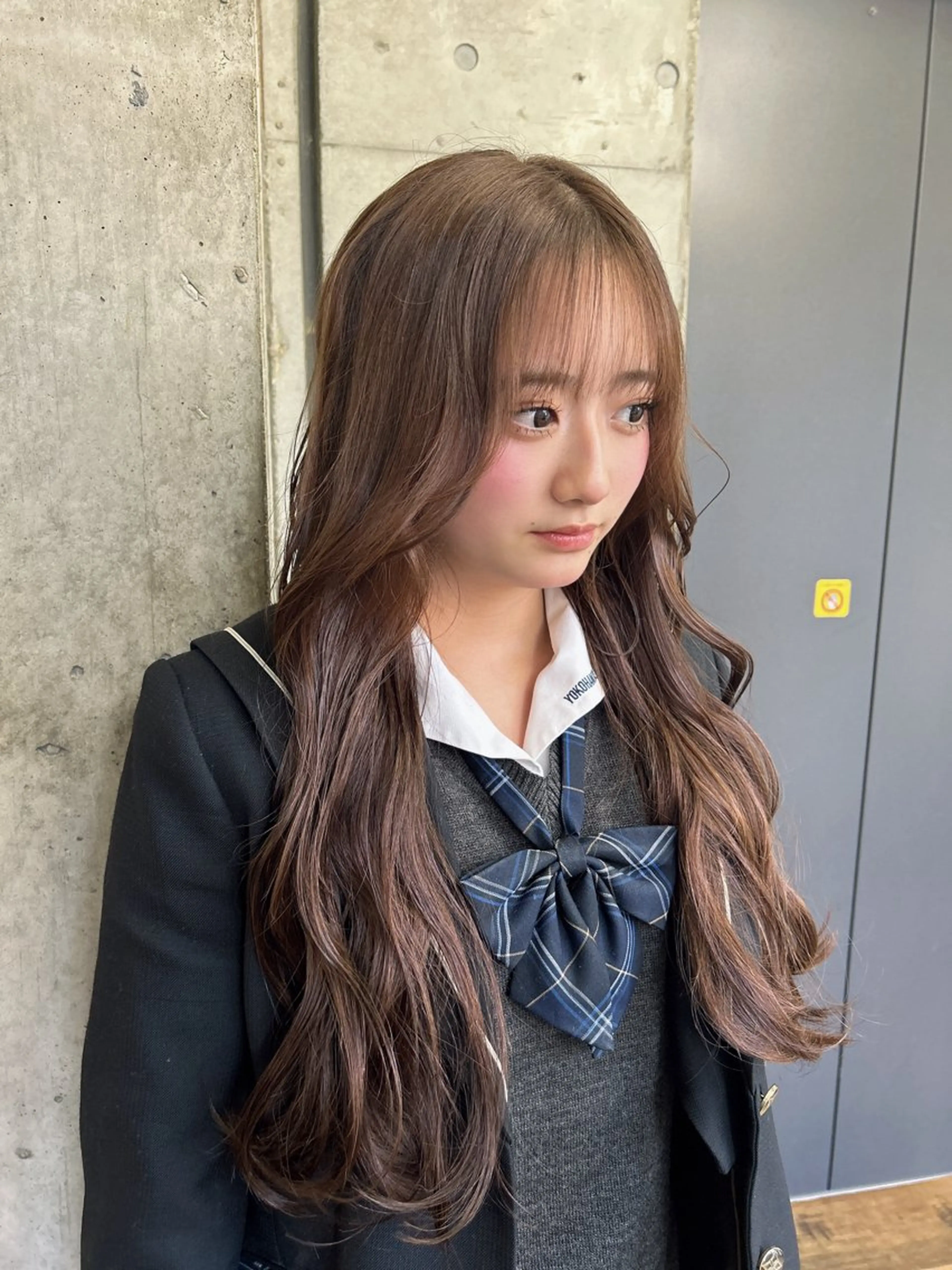 ロング カラー ヘアカラー トリートメント 🎨デザイン🥇 美髪・艶髪　日暮千敬のヘアスタイル