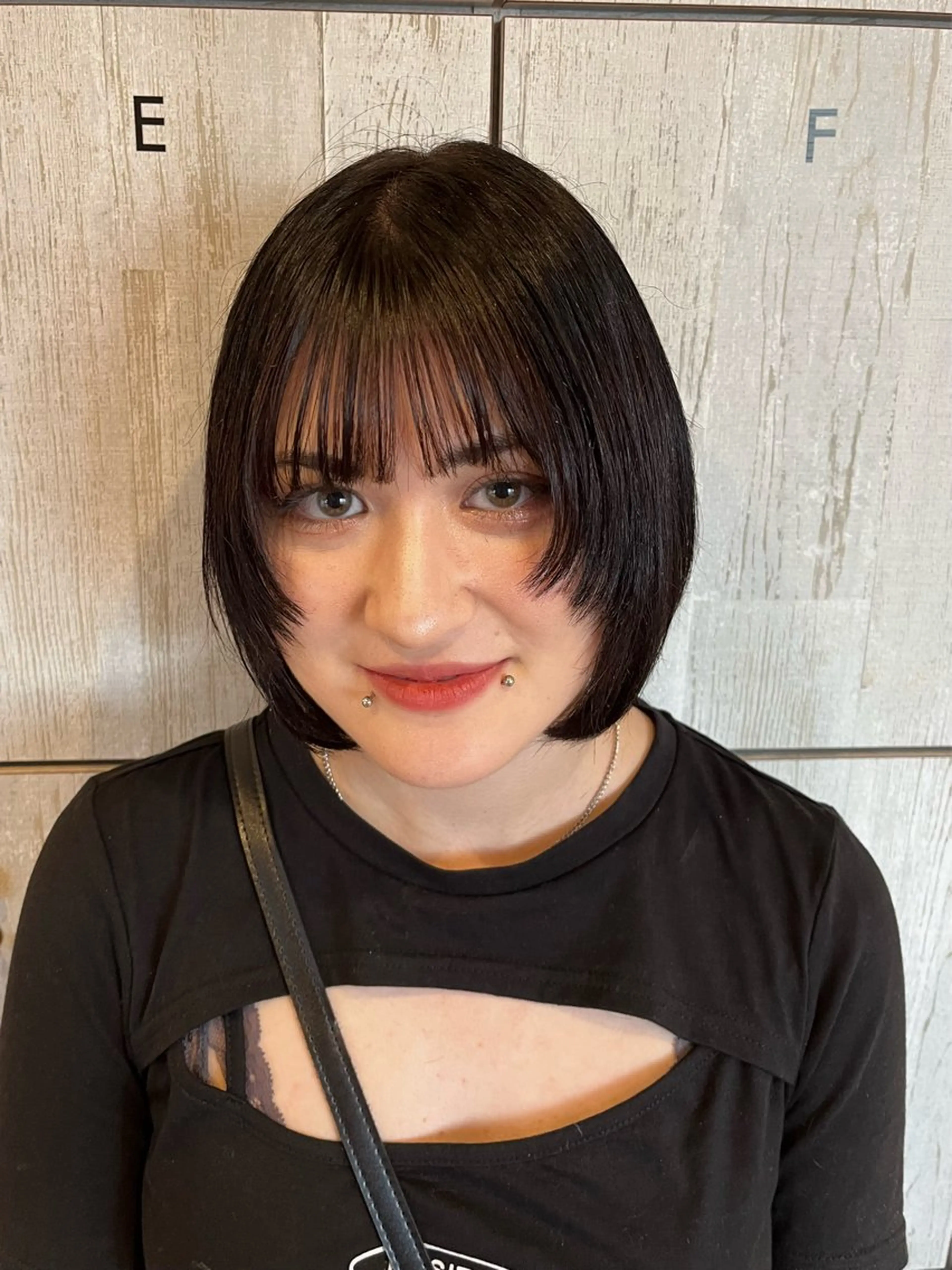 ショート ボブ ウルフカット ♡ナナコ♡ レイヤー/艶髪のヘアスタイル