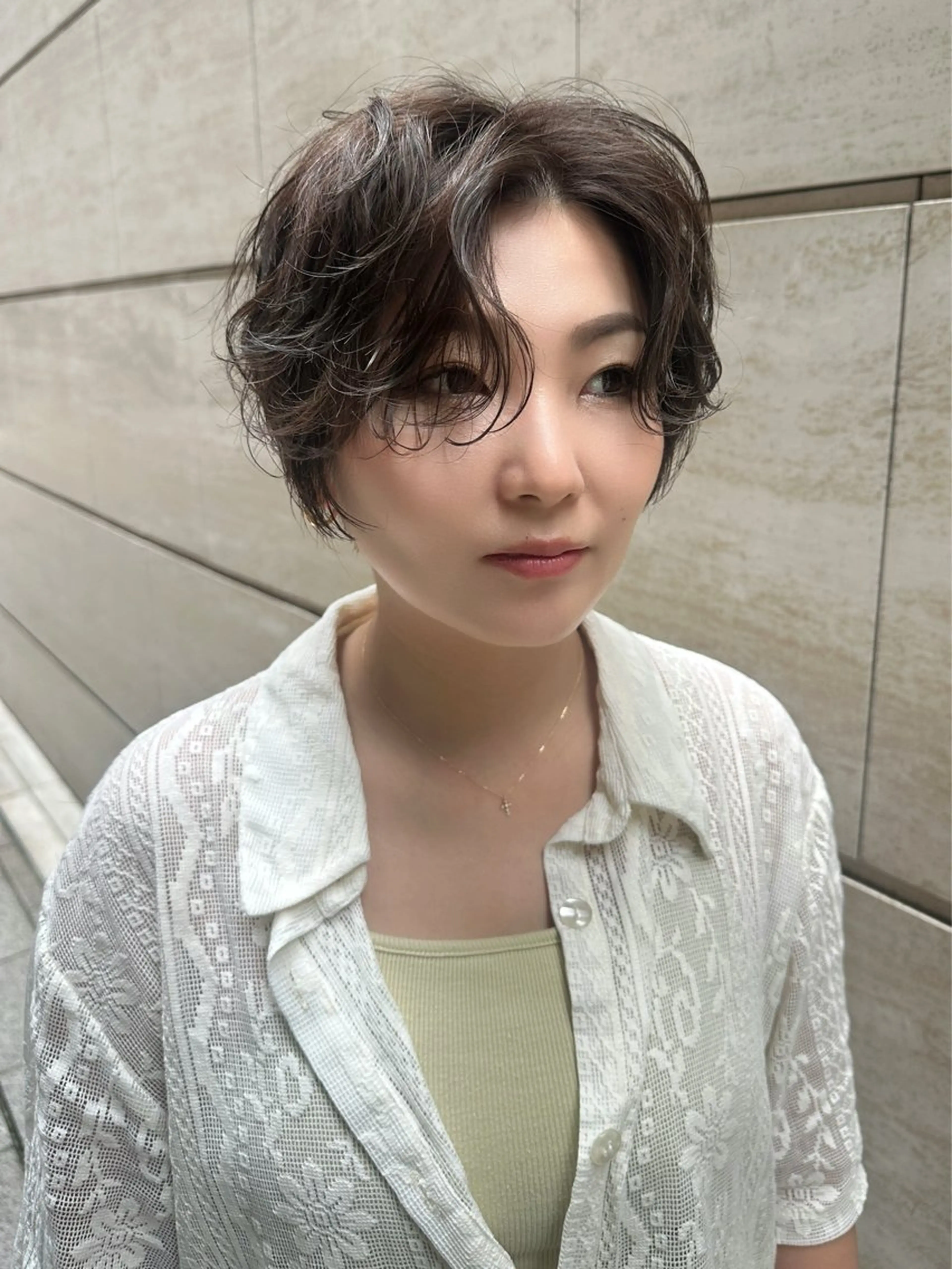 ショート ショートヘア 髪質改善/韓国風 レイヤー/田村祐樹のヘアスタイル