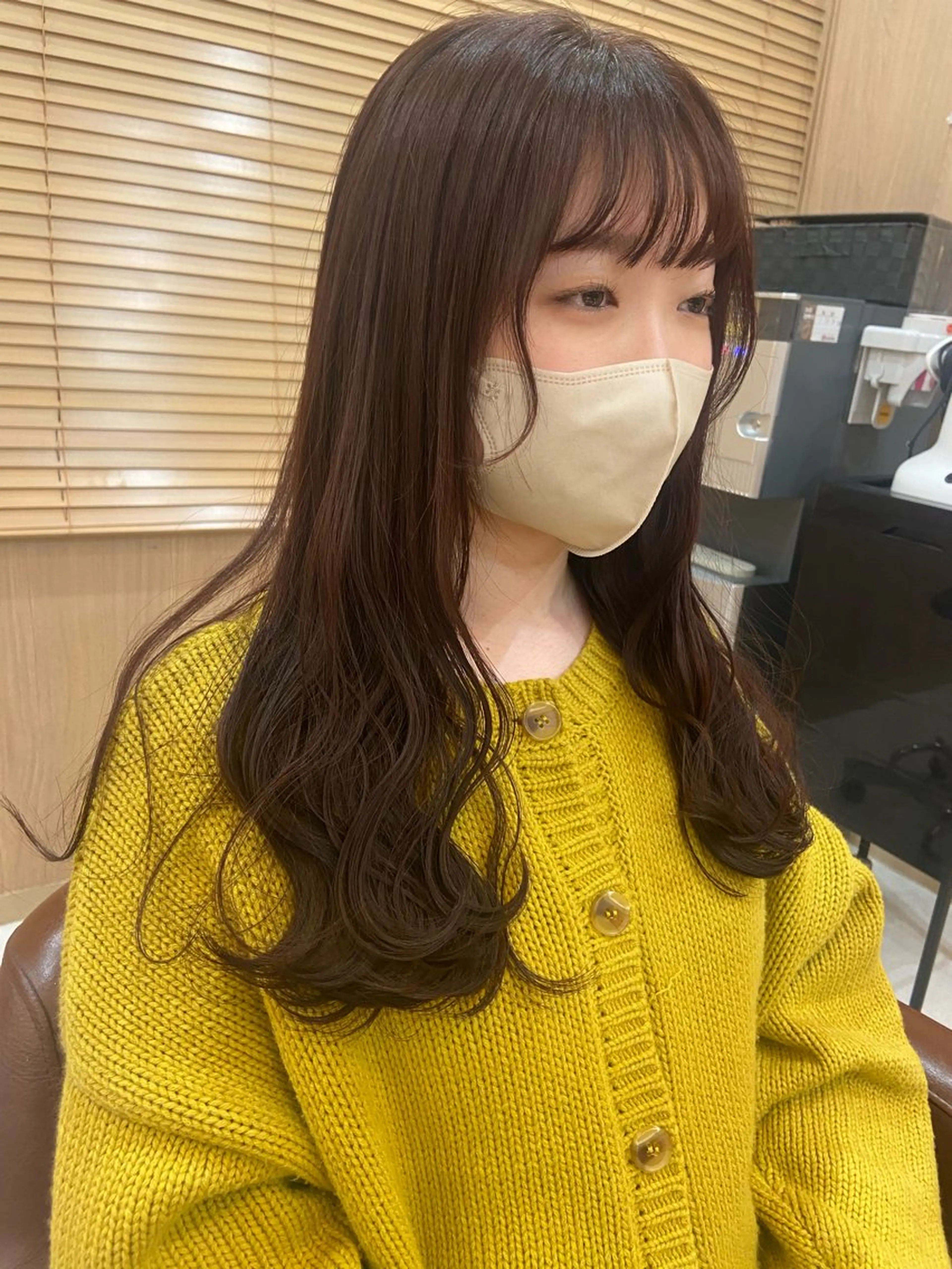 クリエイトカット+前髪パーマの写真