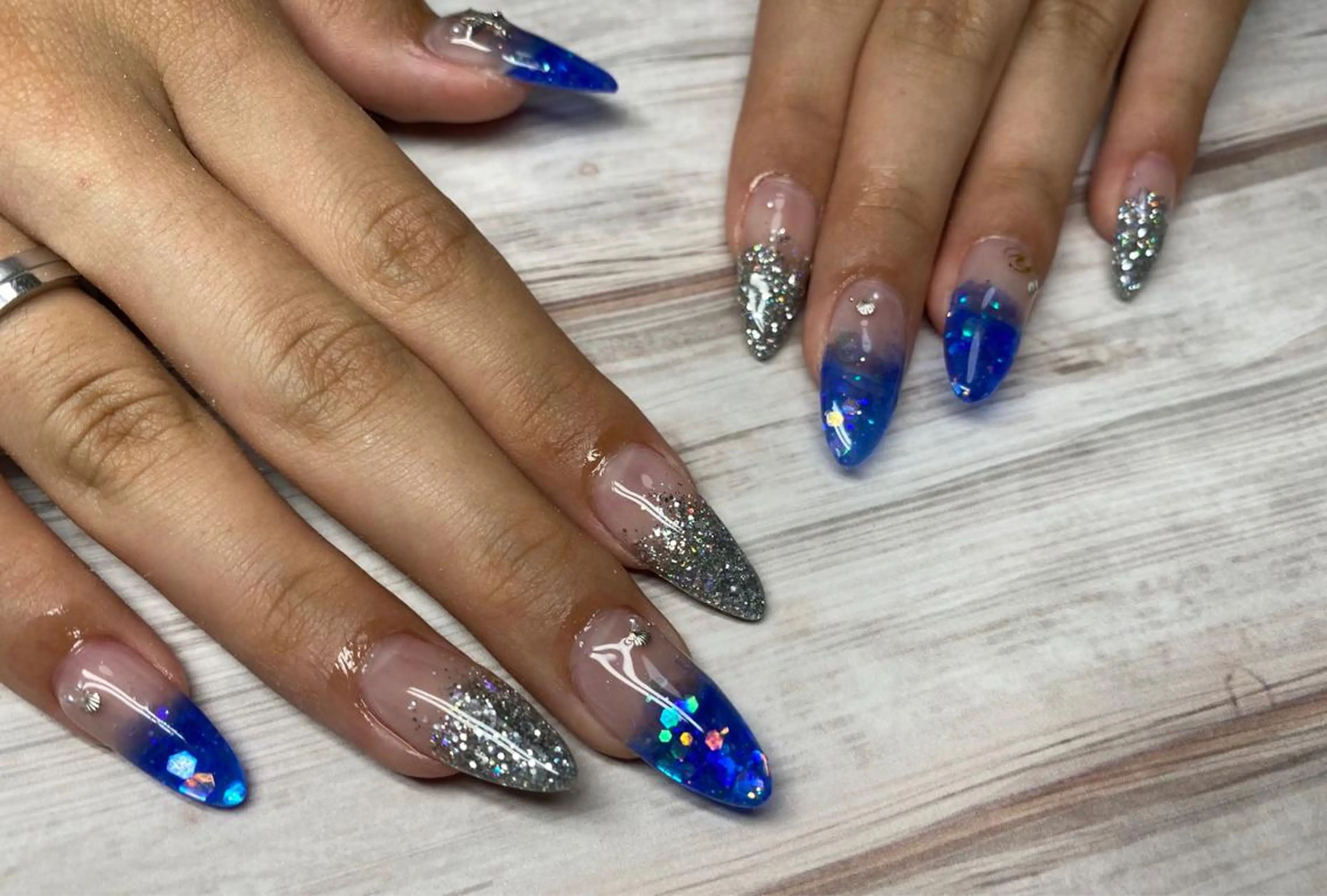 ネイル ハンドネイル Mana‪ ‪·͜· ❤︎‬のネイルデザイン