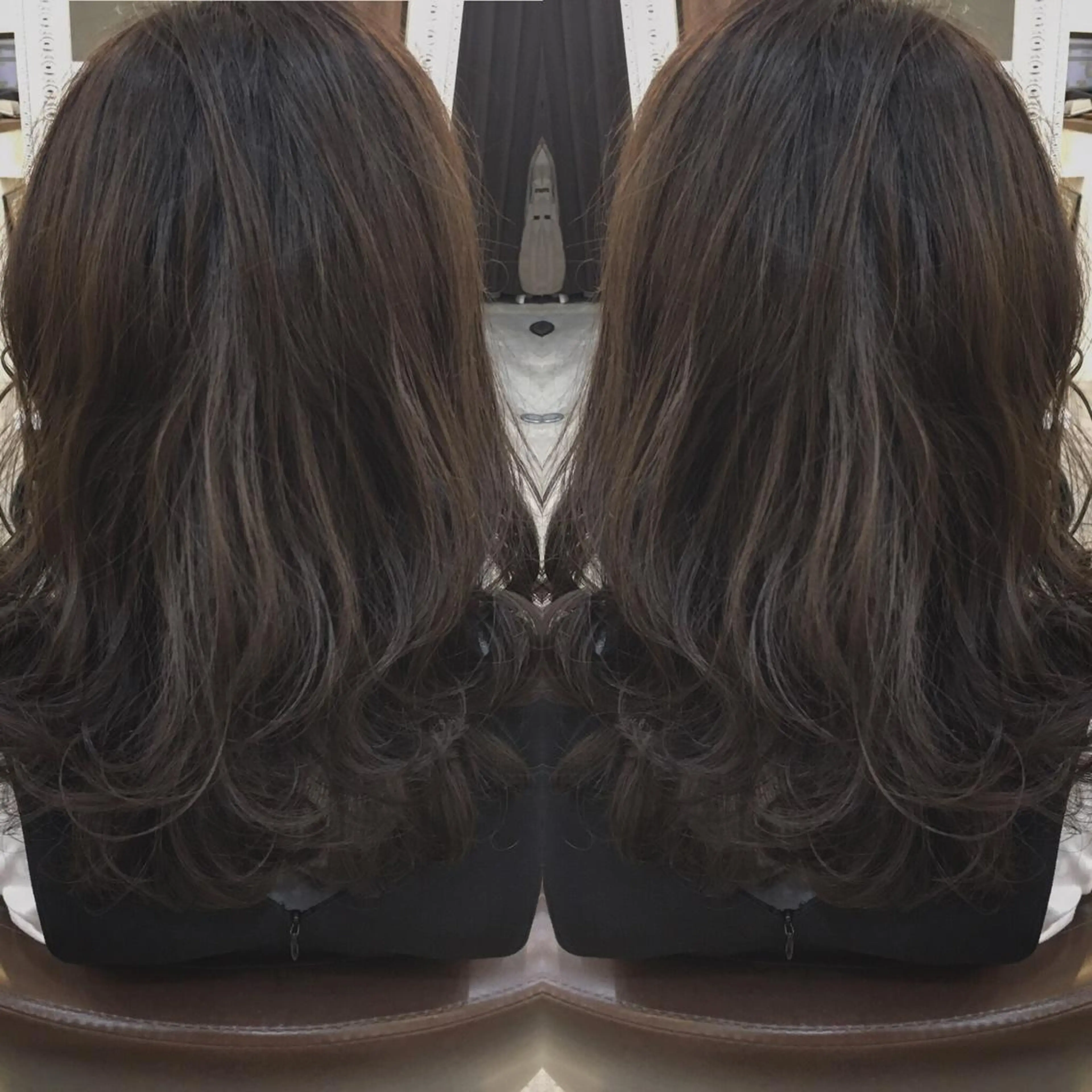 ミディアム カラー アッシュ ダークアッシュ yoshi (菅沼義晴)のヘアスタイル