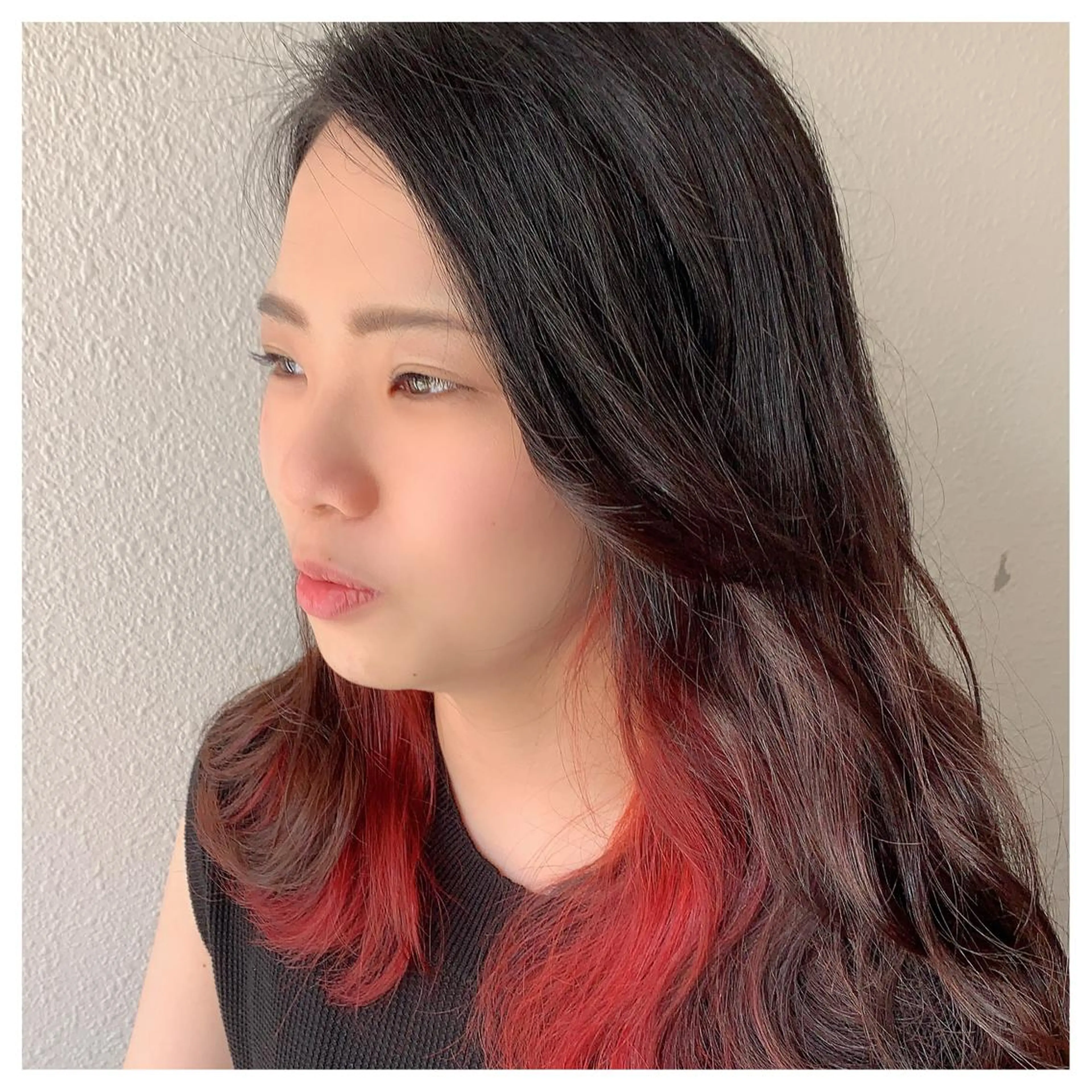 ミディアム カラー インナーカラー ヘアカラー 似合わせ/ブリーチ カラー.岡田友仁のヘアスタイル