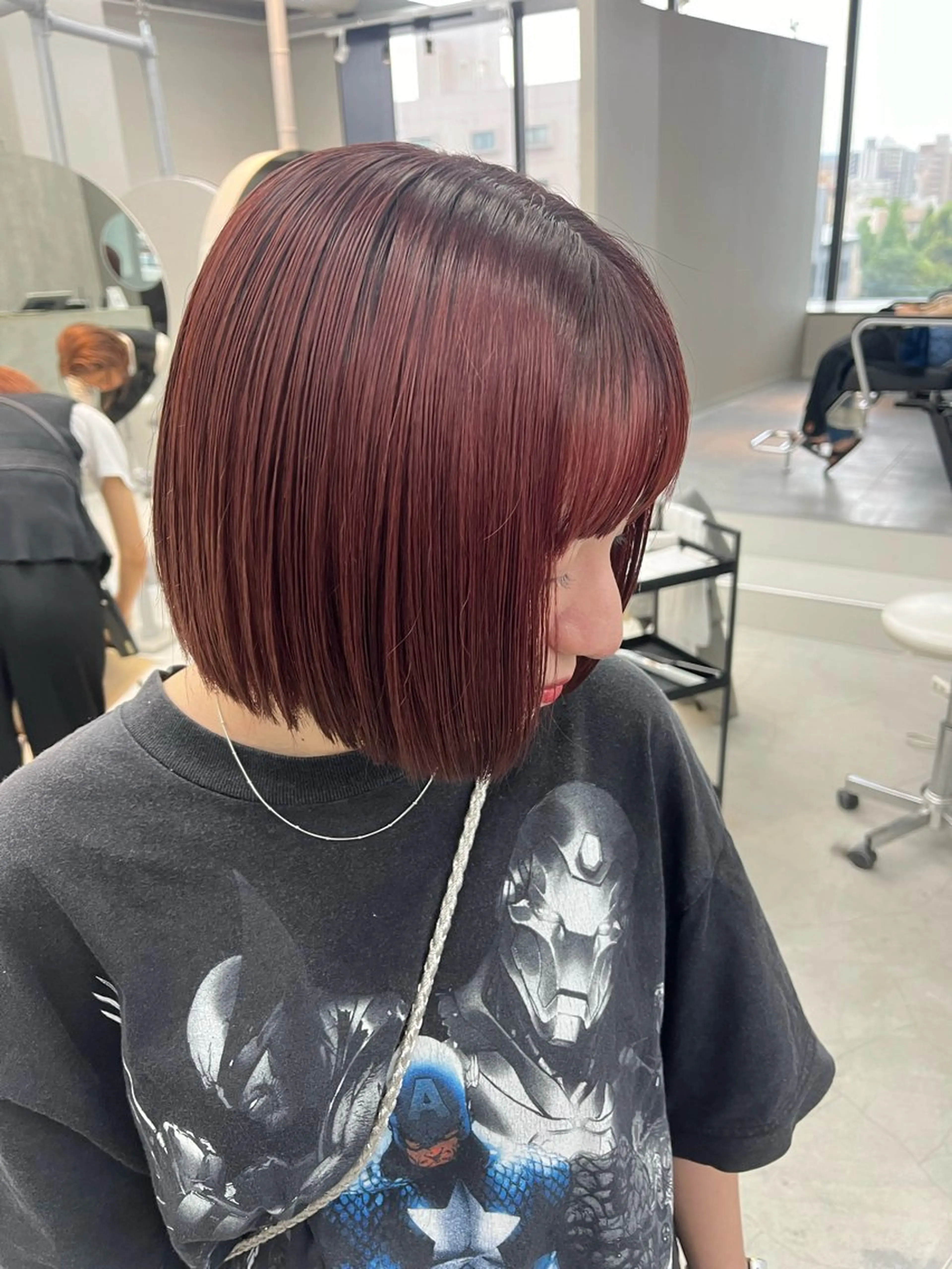 ミディアム kurune fuyuのヘアスタイル