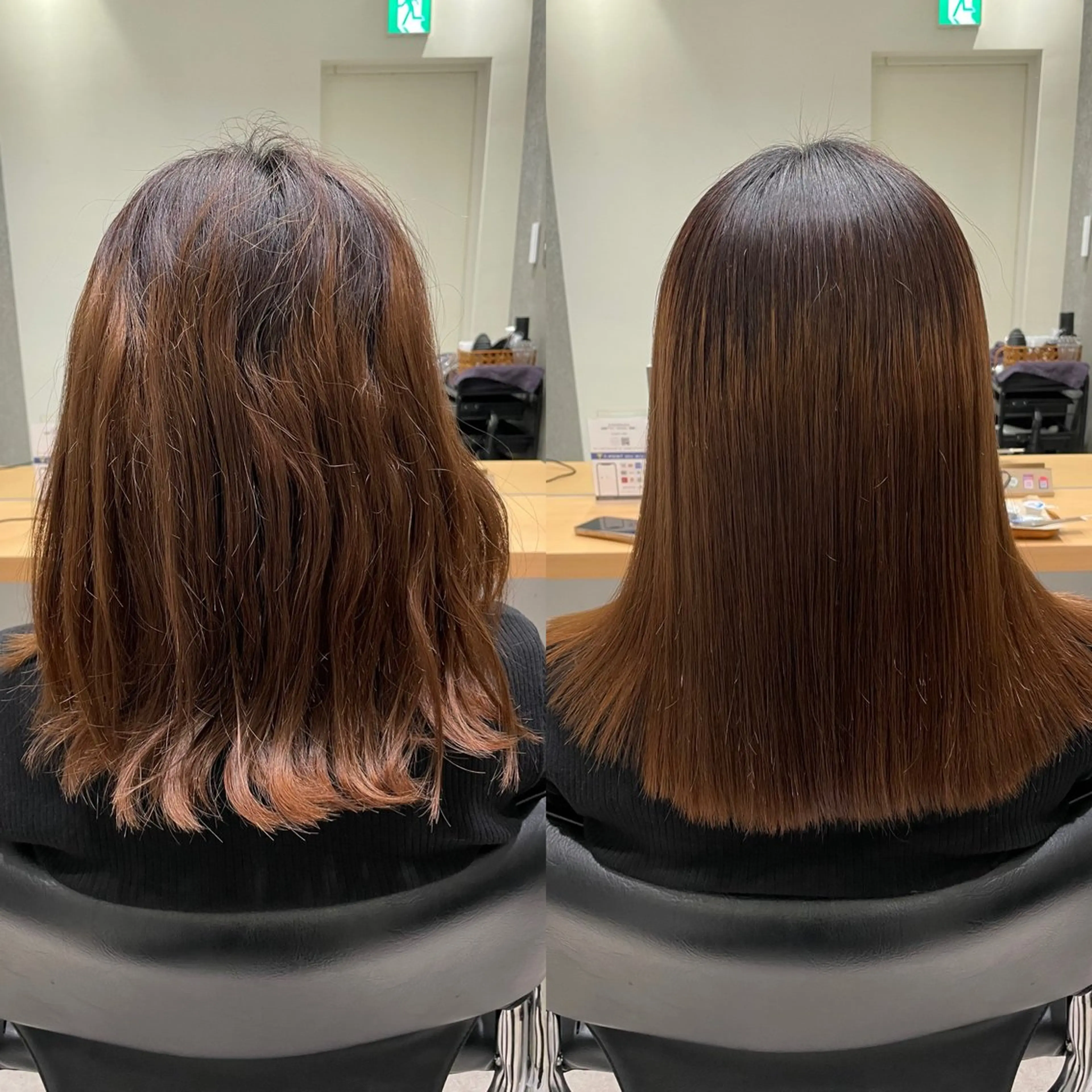 セミロング 髪質改善 トリートメント 髪質改善ヘアケア 艶髪特化/上田のヘアスタイル