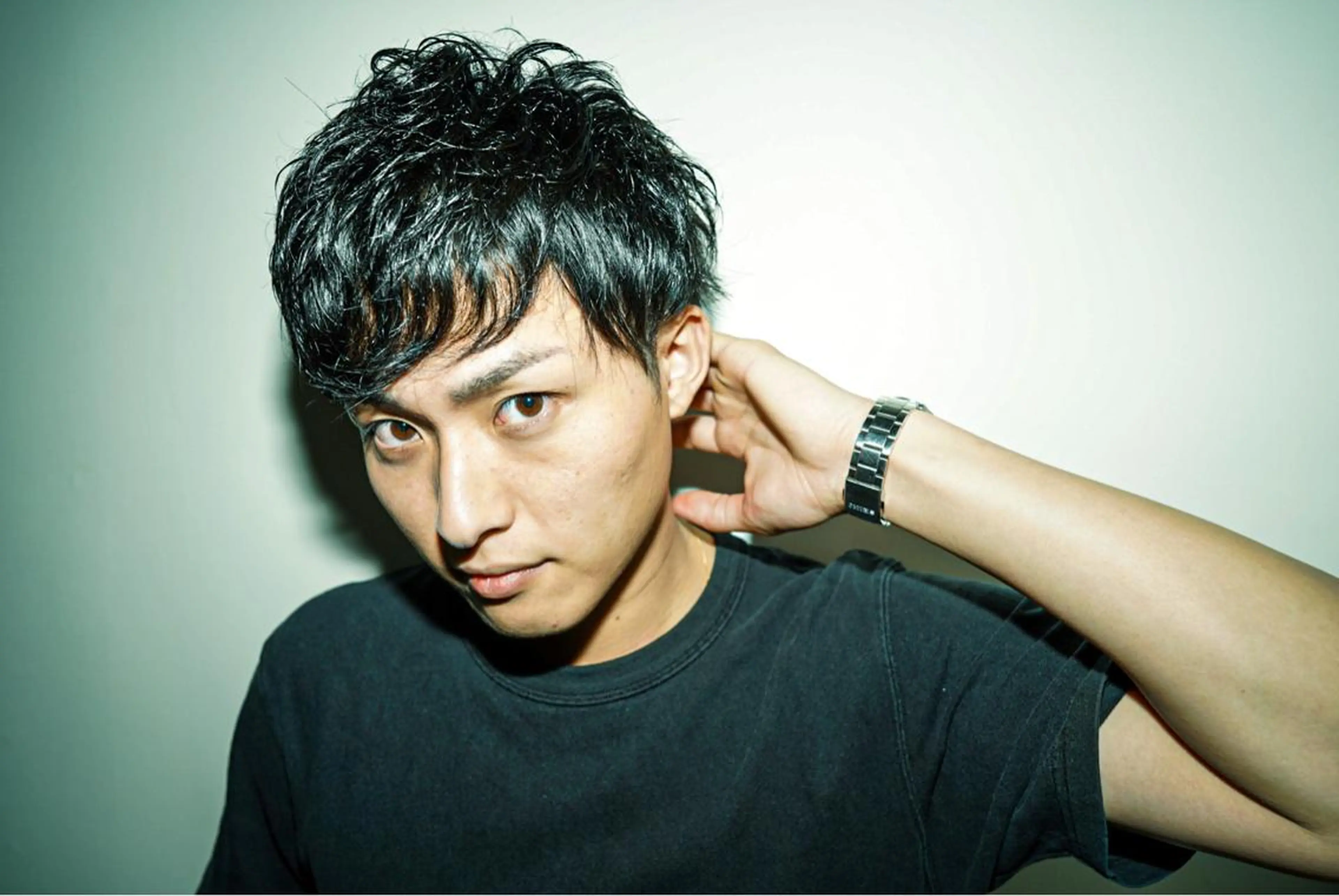 ショート パーマ メンズ 津田 祐岐のヘアスタイル