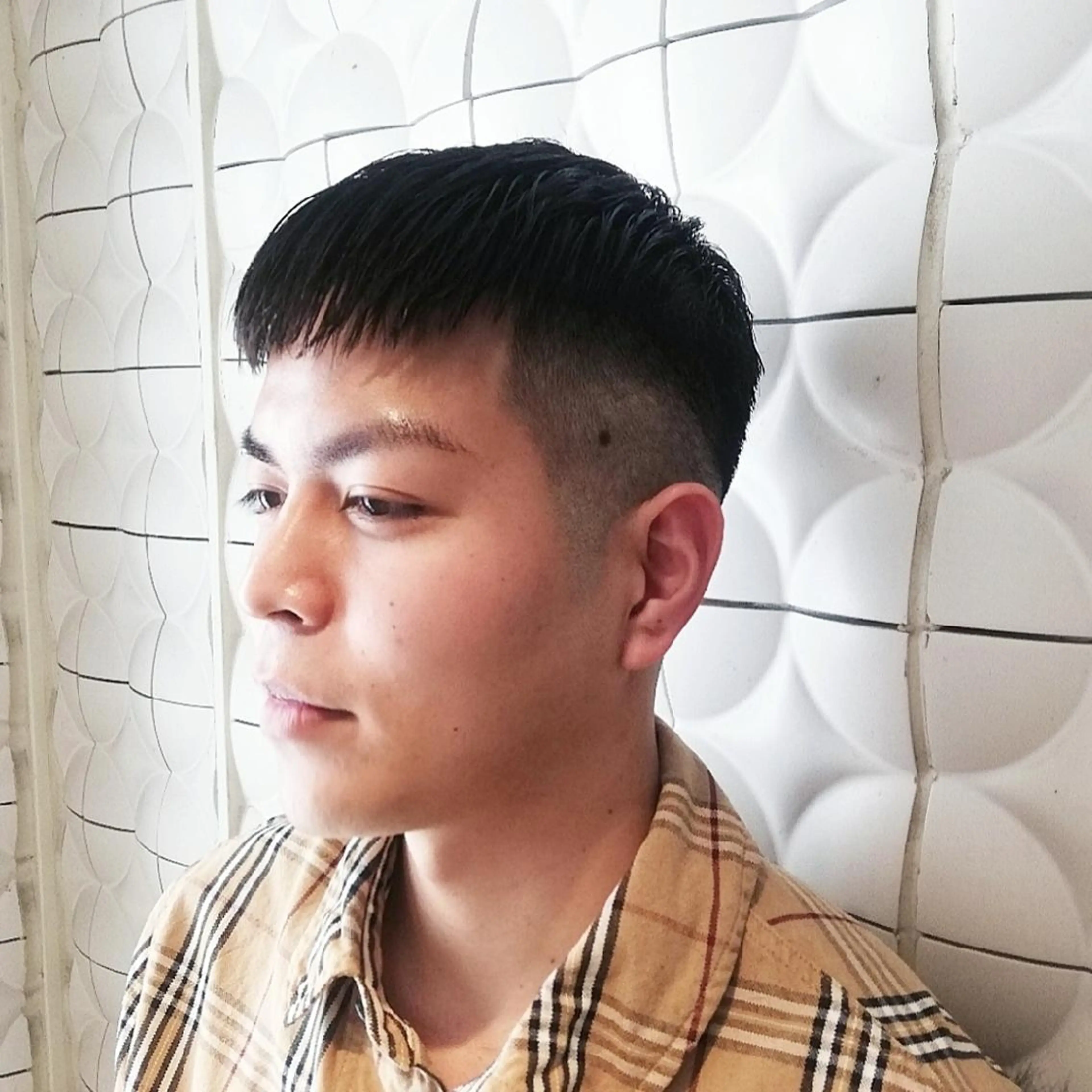 ショート メンズ フェードカット AUBE HAIR shinjuku所属・🌺夏の褒められヘア 🌺 NAO のヘアスタイル